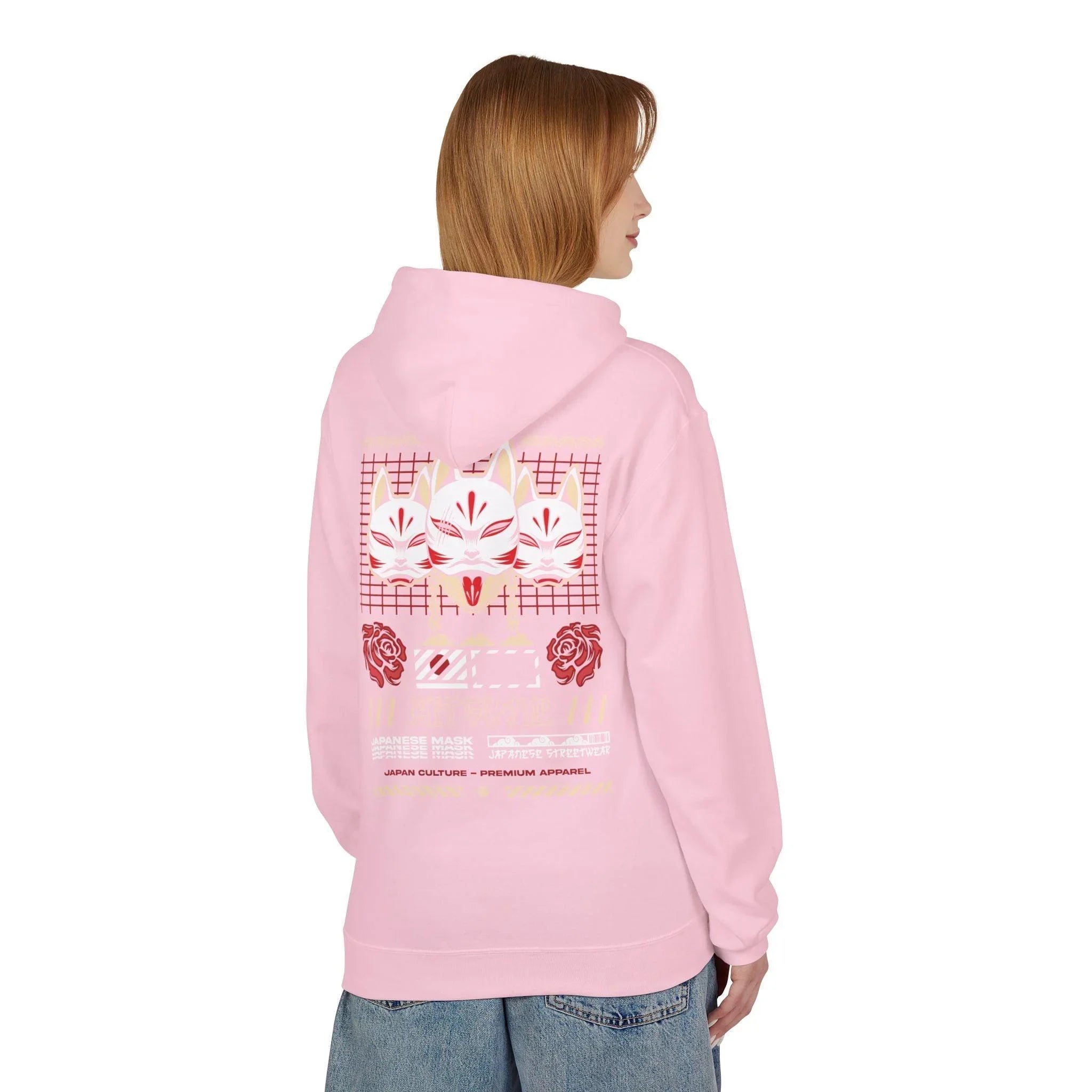 Ultimate Kitsune Japanese Streetwear Fleece Hoodie for Comfort and Style