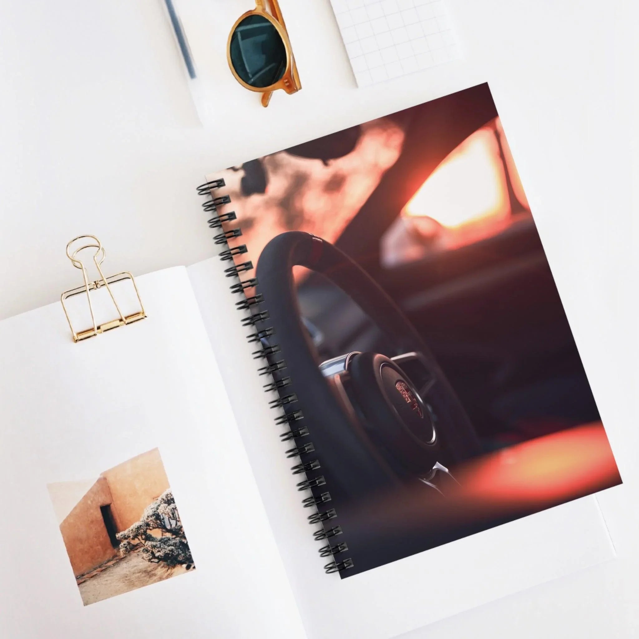 Porsche GT4 Automotive Spiral Notebook #007 - Throttle Designs