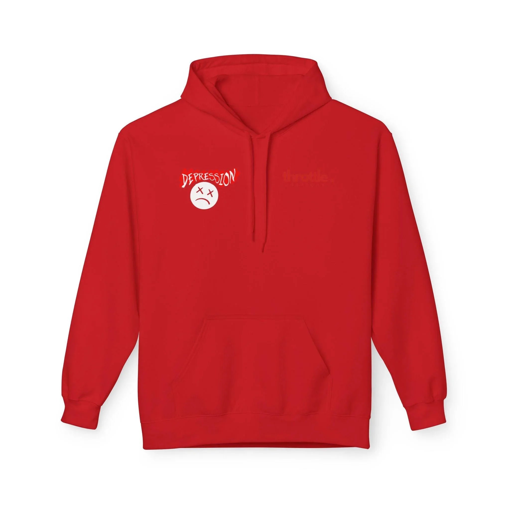 Empower Your Style: Fight Depression Fleece Hoodie for Ultimate Comfort