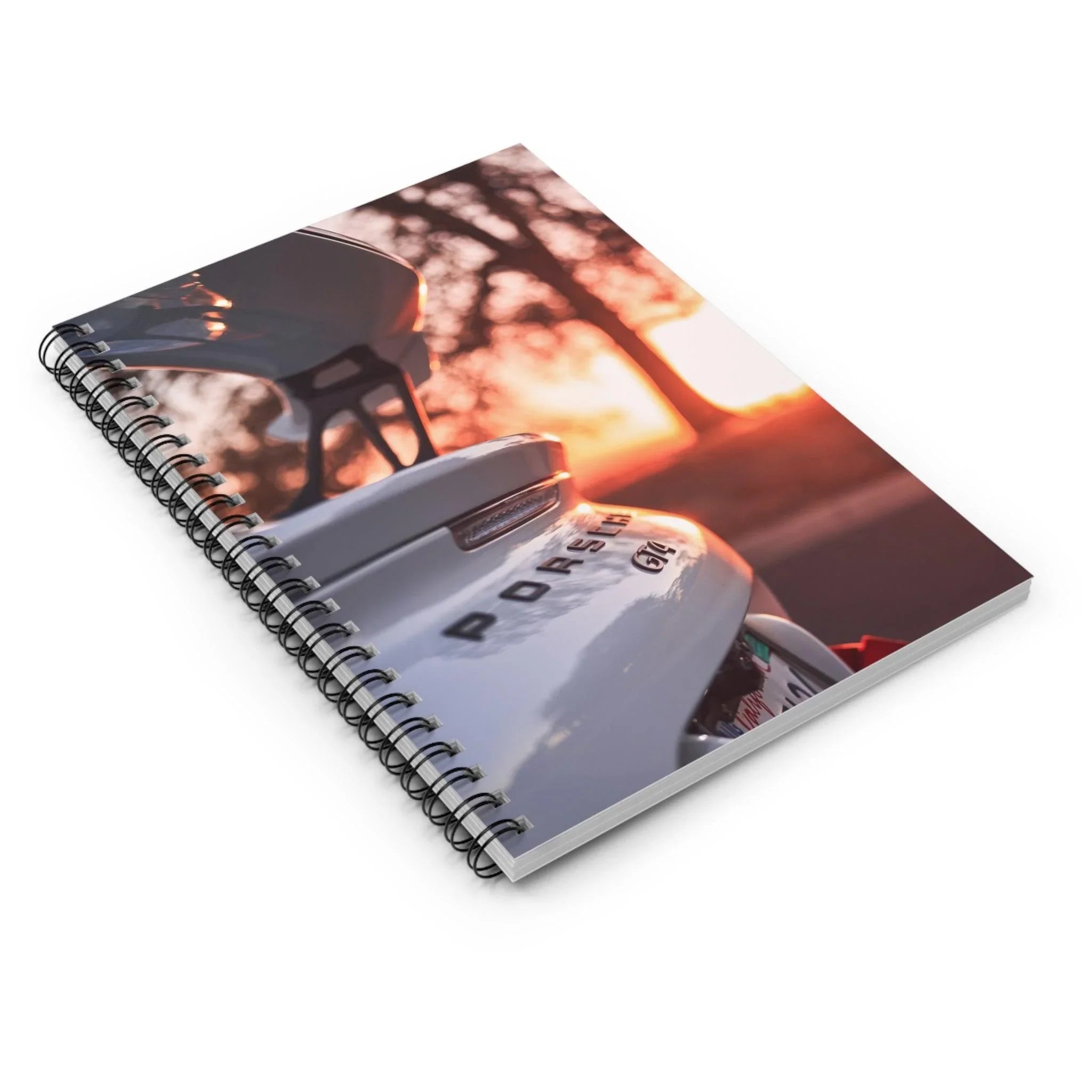 Porsche GT4 Automotive Spiral Notebook #006 - Throttle Designs
