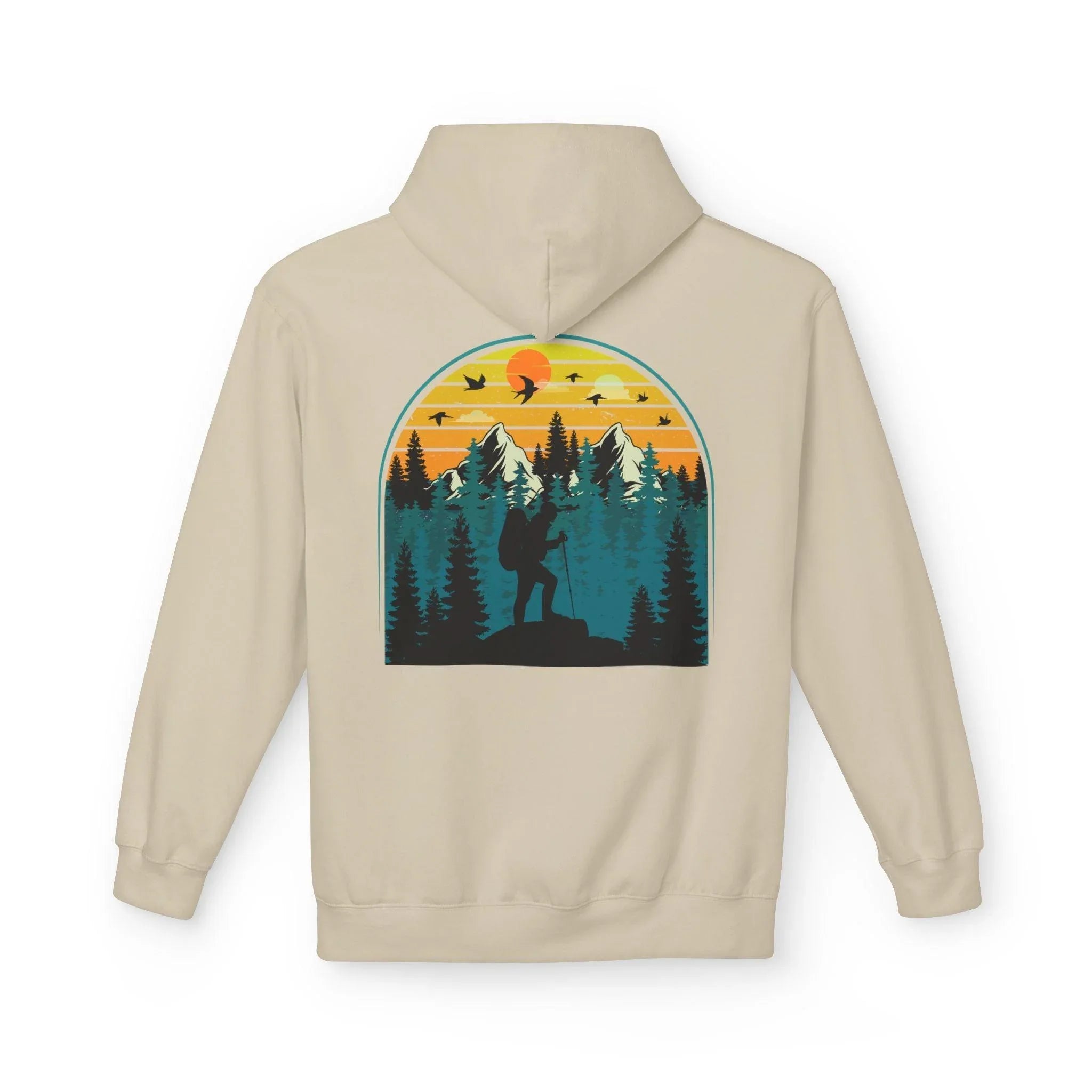 Ultimate Retro Outdoor Fleece Hoodie for Adventurers