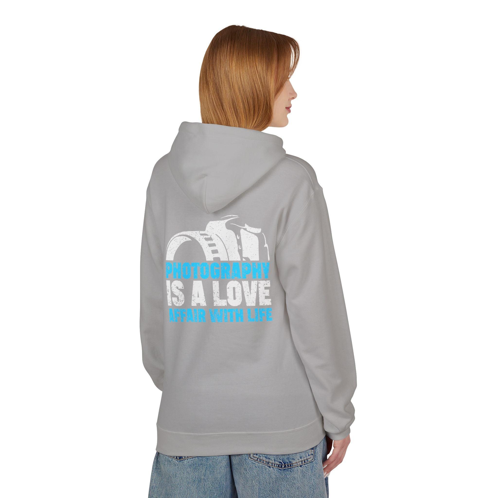 Cozy Fleece Hoodie for Photography Lovers: Embrace Life's Moments in Style