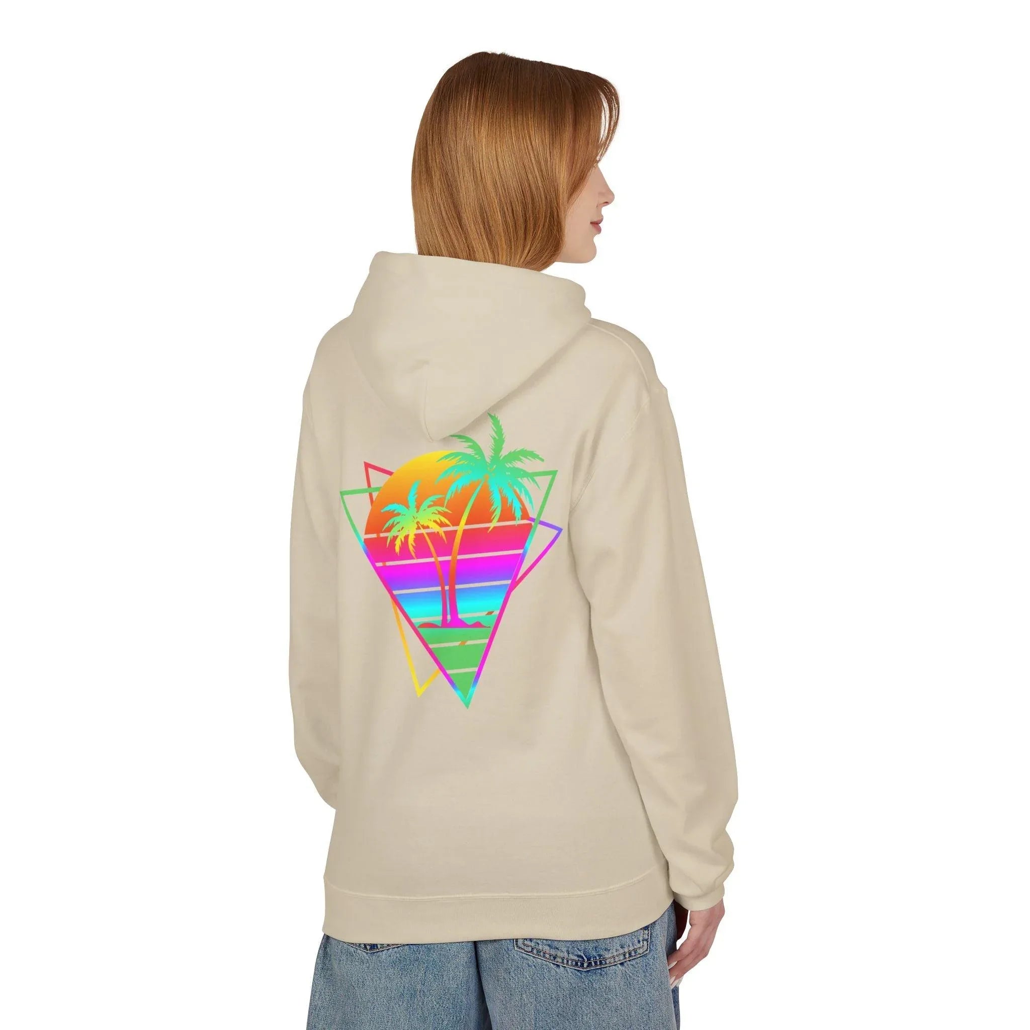 Vaporwave Vintage Fleece Hoodie for Ultimate Comfort and Style