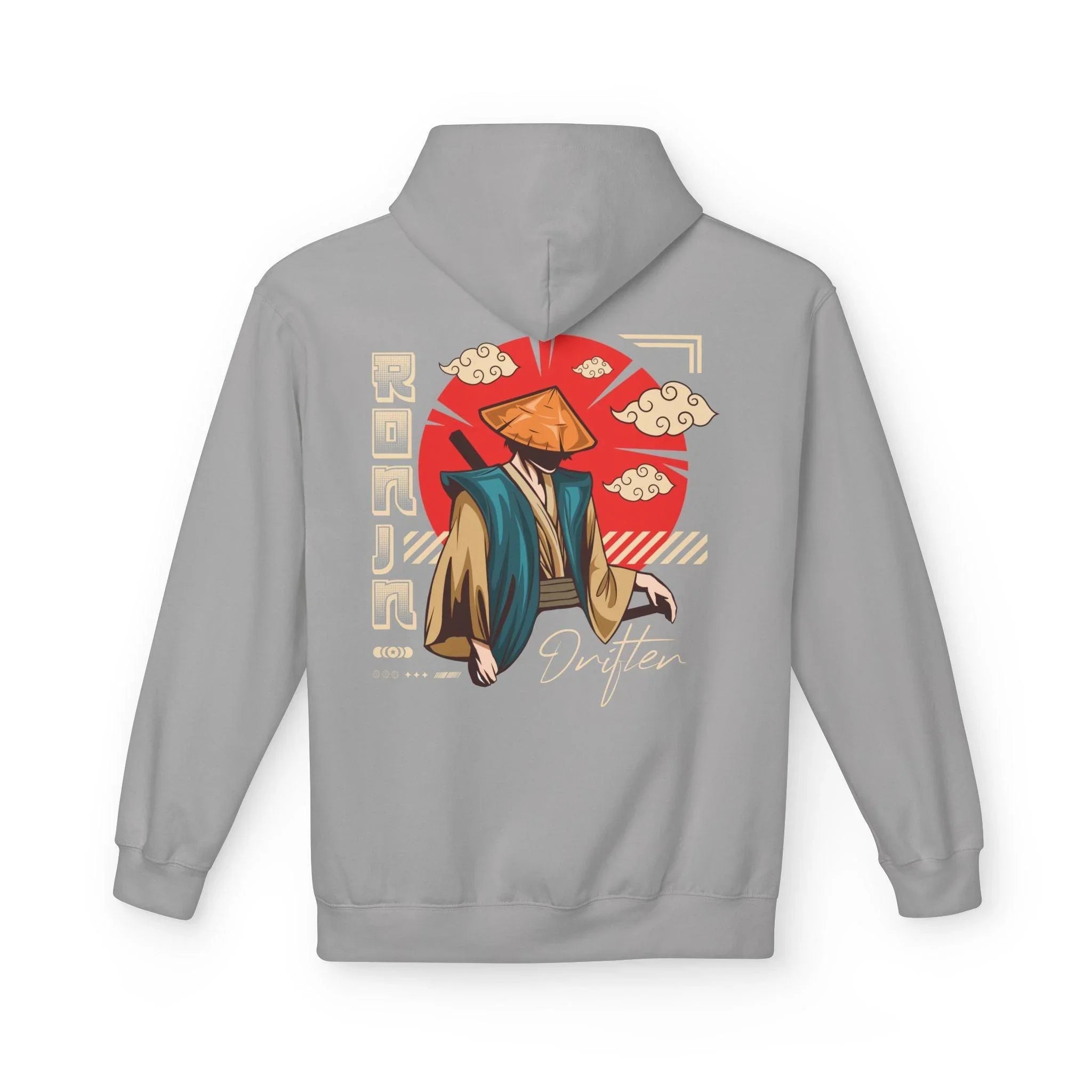 Ultimate Ronin Drifter Japanese Streetwear Fleece Hoodie for Trendsetters