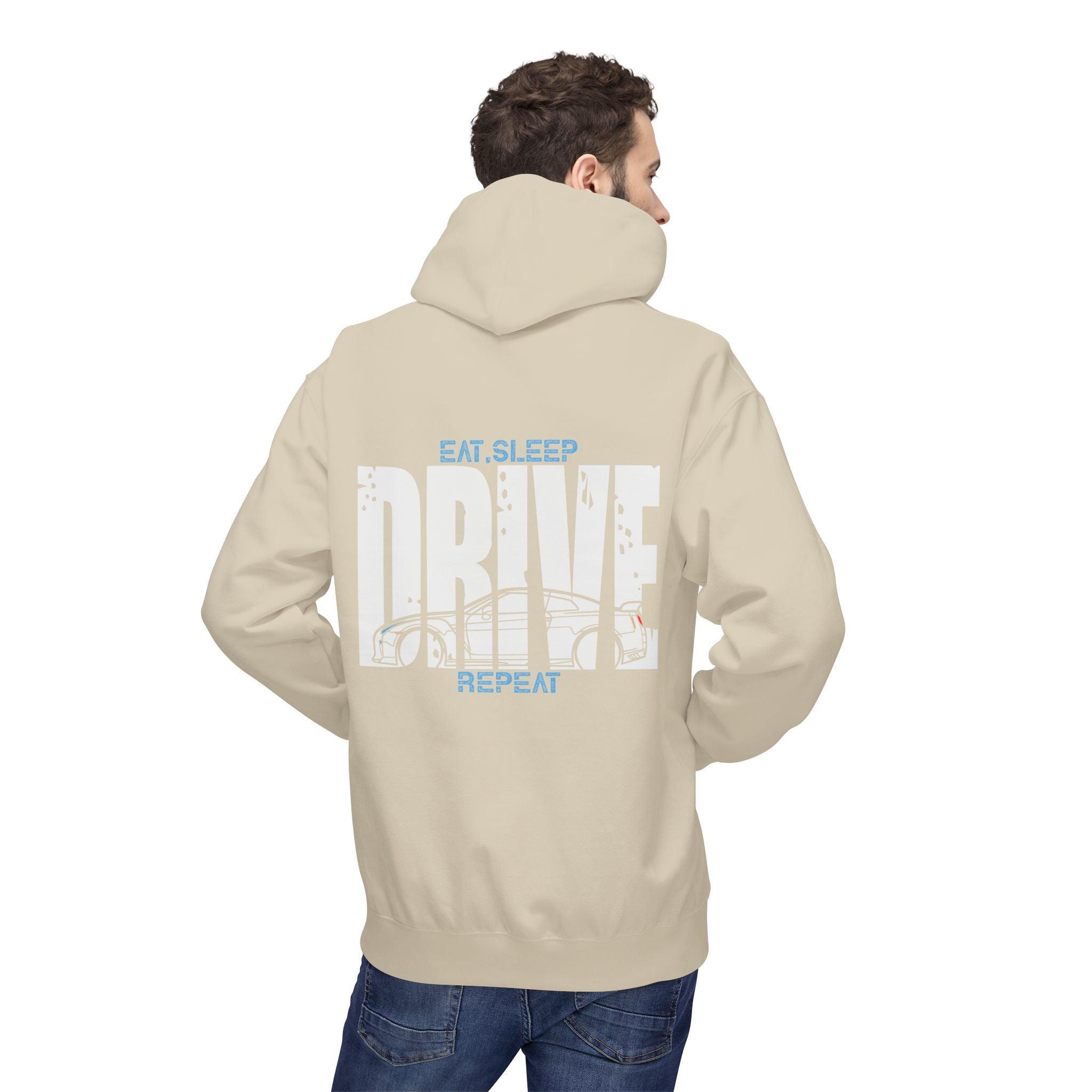 Nissan R35 GT-R DRIVE Fleece Hoodie - Premium Comfort & Style