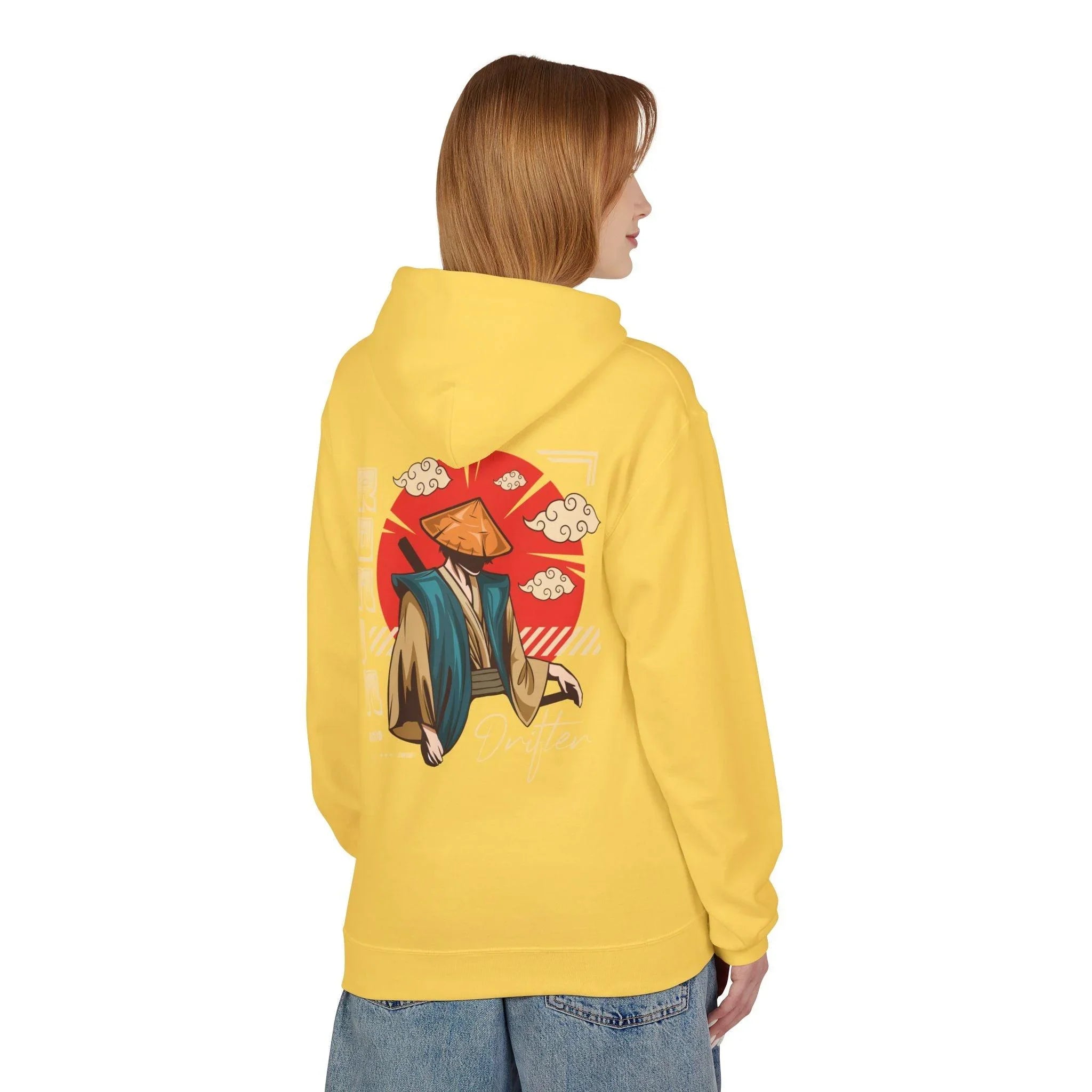 Ultimate Ronin Drifter Japanese Streetwear Fleece Hoodie for Trendsetters