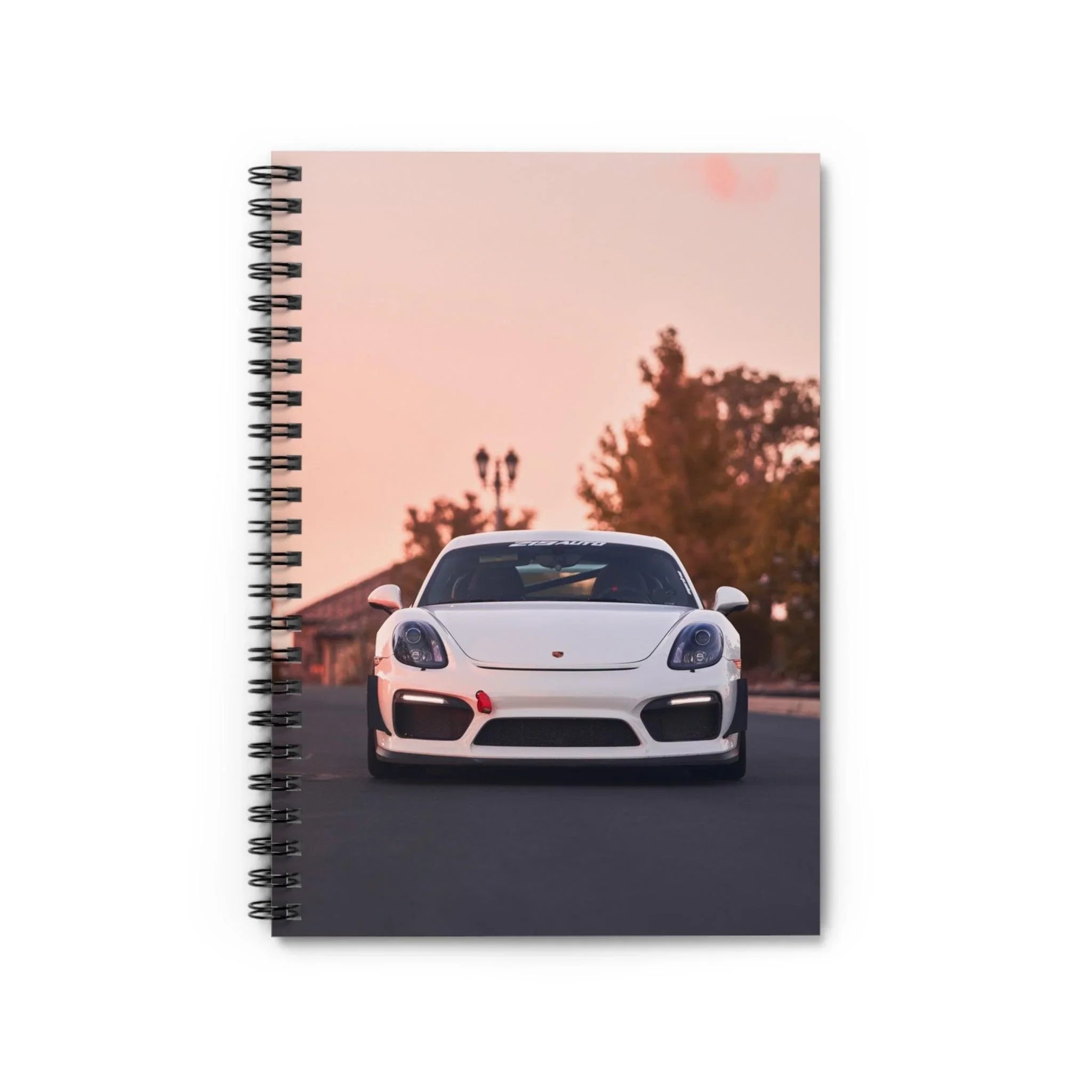 Porsche GT4 Automotive Spiral Notebook #002 - Throttle Designs