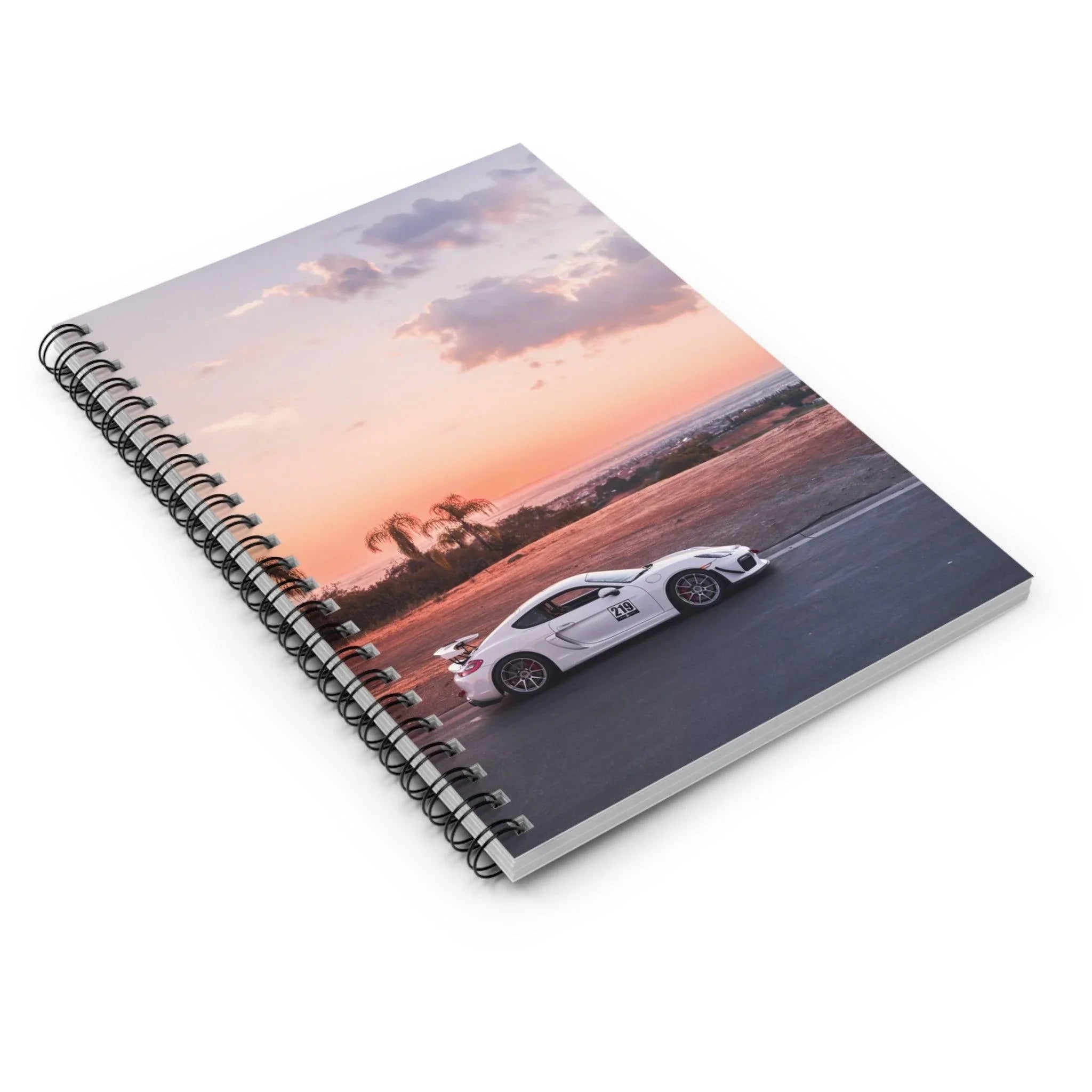 Porsche GT4 Automotive Spiral Notebook #005 - Throttle Designs