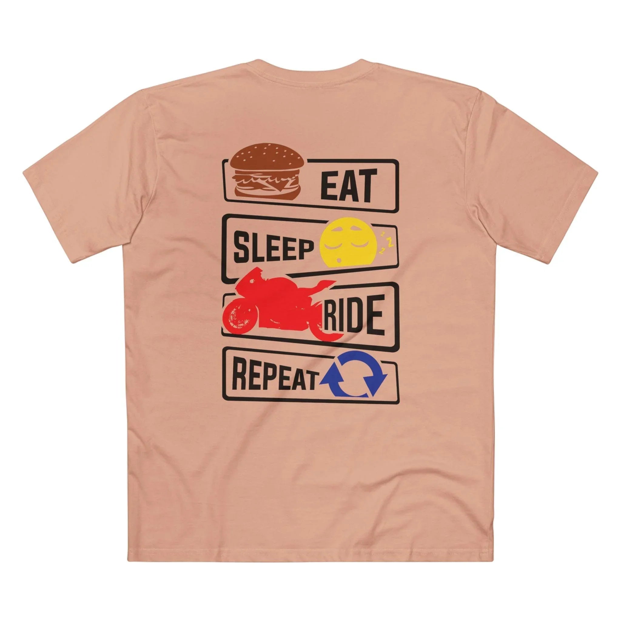 Throttle Designs Premium "Eat, Sleep, Ride, Repeat" T-Shirt