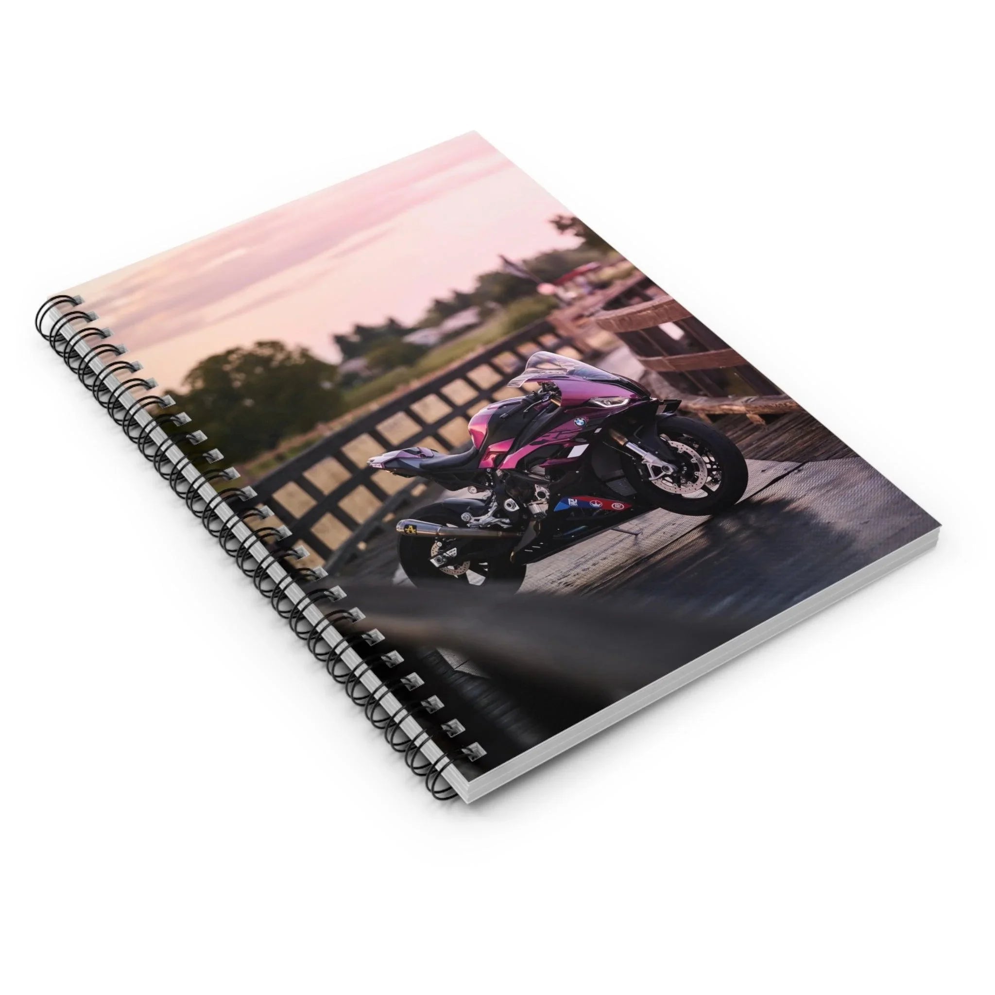 BMW S1000RR Motorcycle Spiral Notebook #037 - Throttle Designs
