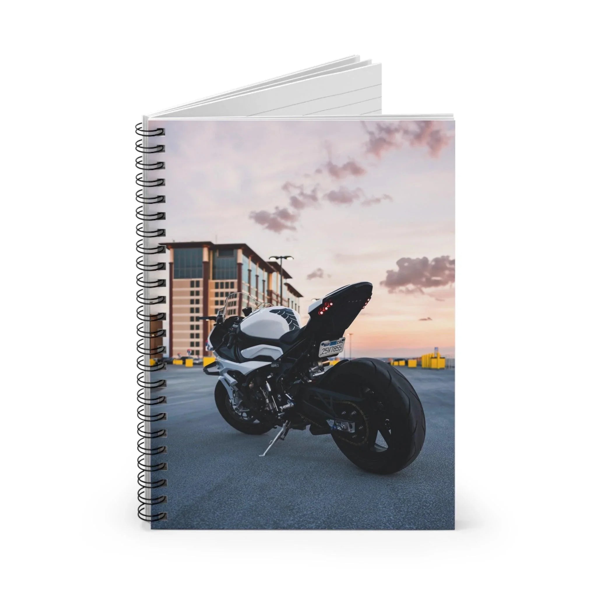BMW S1000RR Motorcycle Spiral Notebook #059 - Throttle Designs