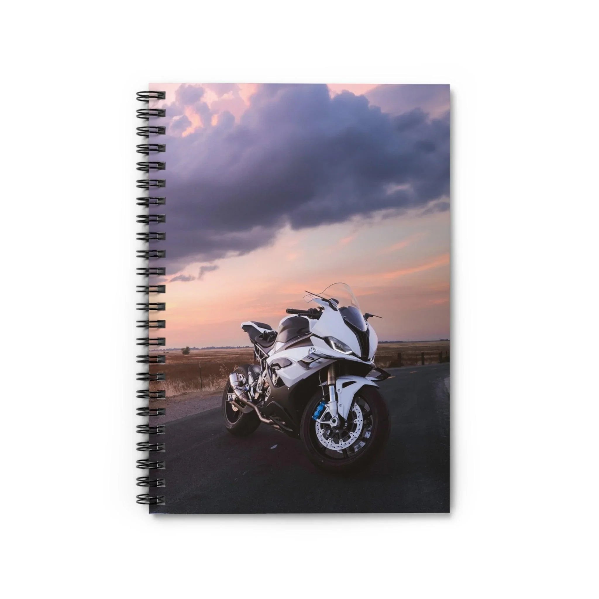 BMW S1000RR Motorcycle Spiral Notebook #114 - Throttle Designs