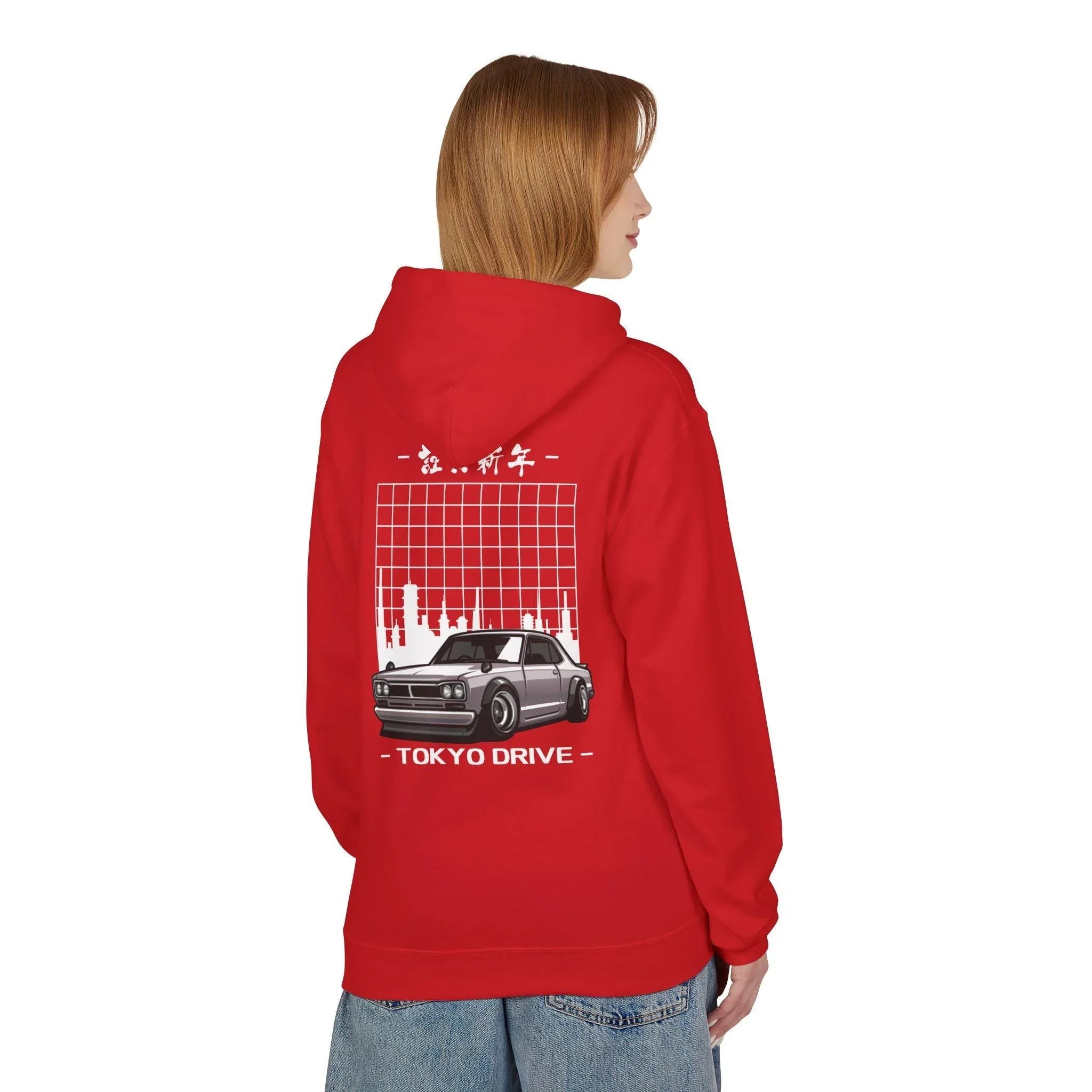 Tokyo Drive Luxe Fleece Hoodie for Ultimate Comfort and Style