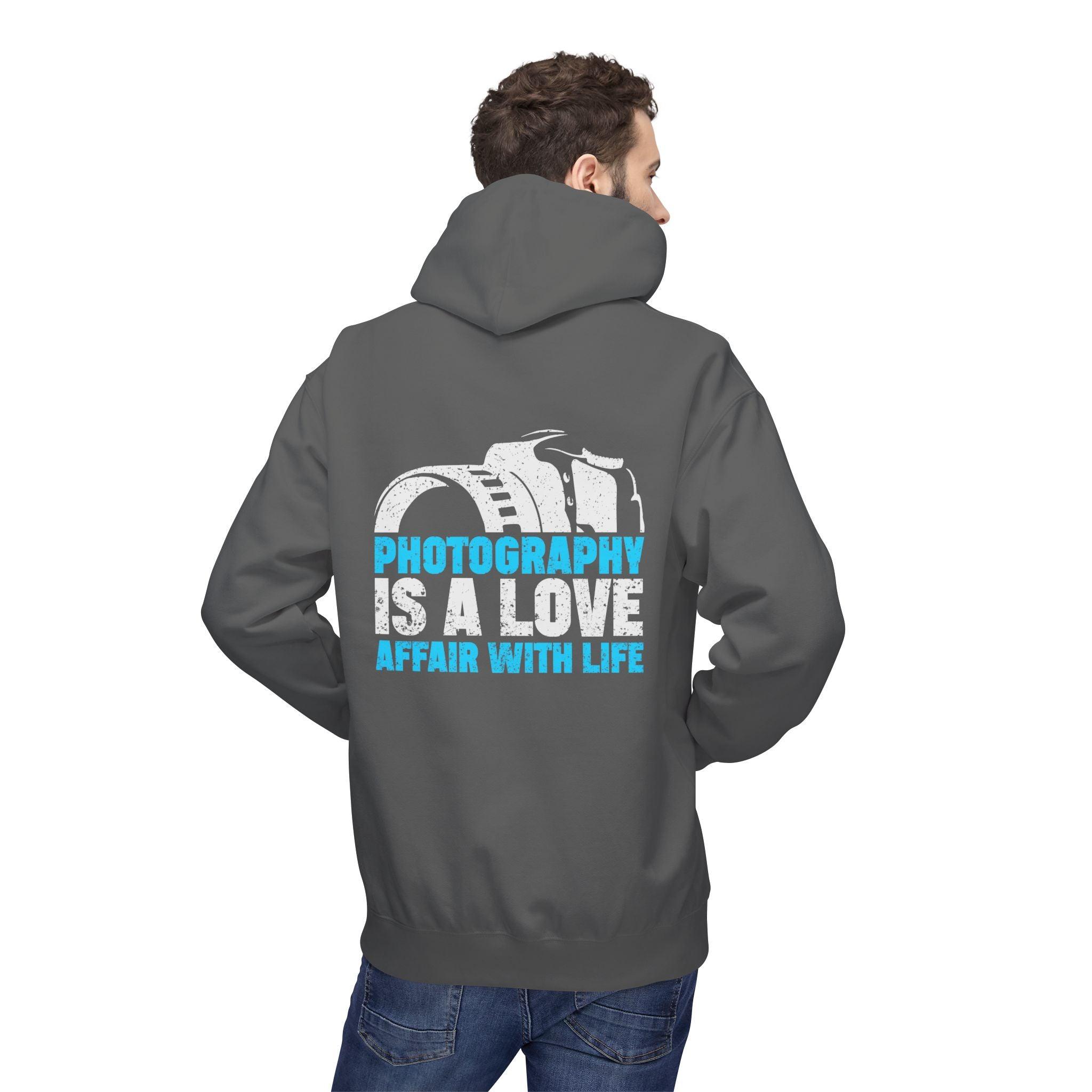 Cozy Fleece Hoodie for Photography Lovers: Embrace Life's Moments in Style