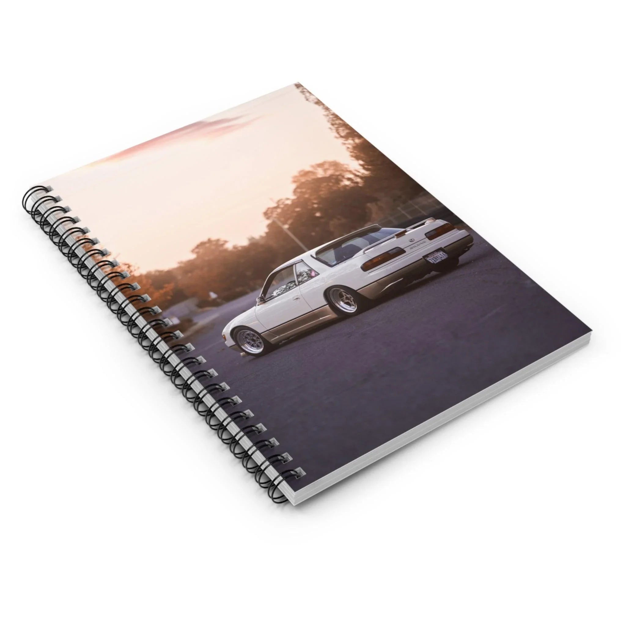 Nissan 240sx S13 Silvia Automotive Spiral Notebook #003 - Throttle Designs