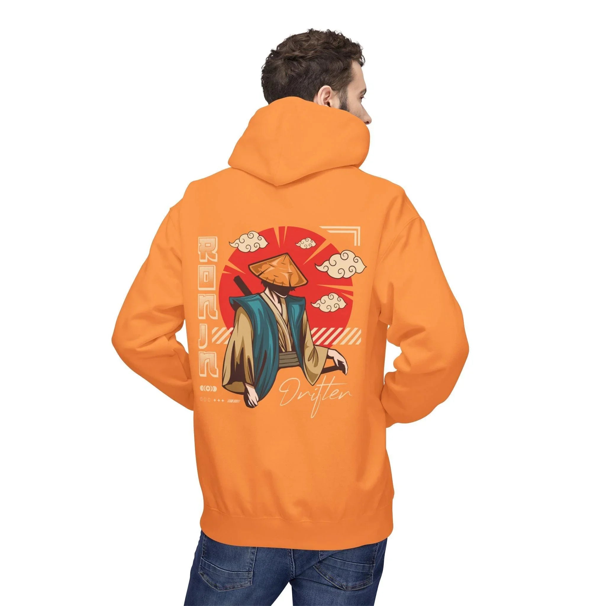 Ultimate Ronin Drifter Japanese Streetwear Fleece Hoodie for Trendsetters
