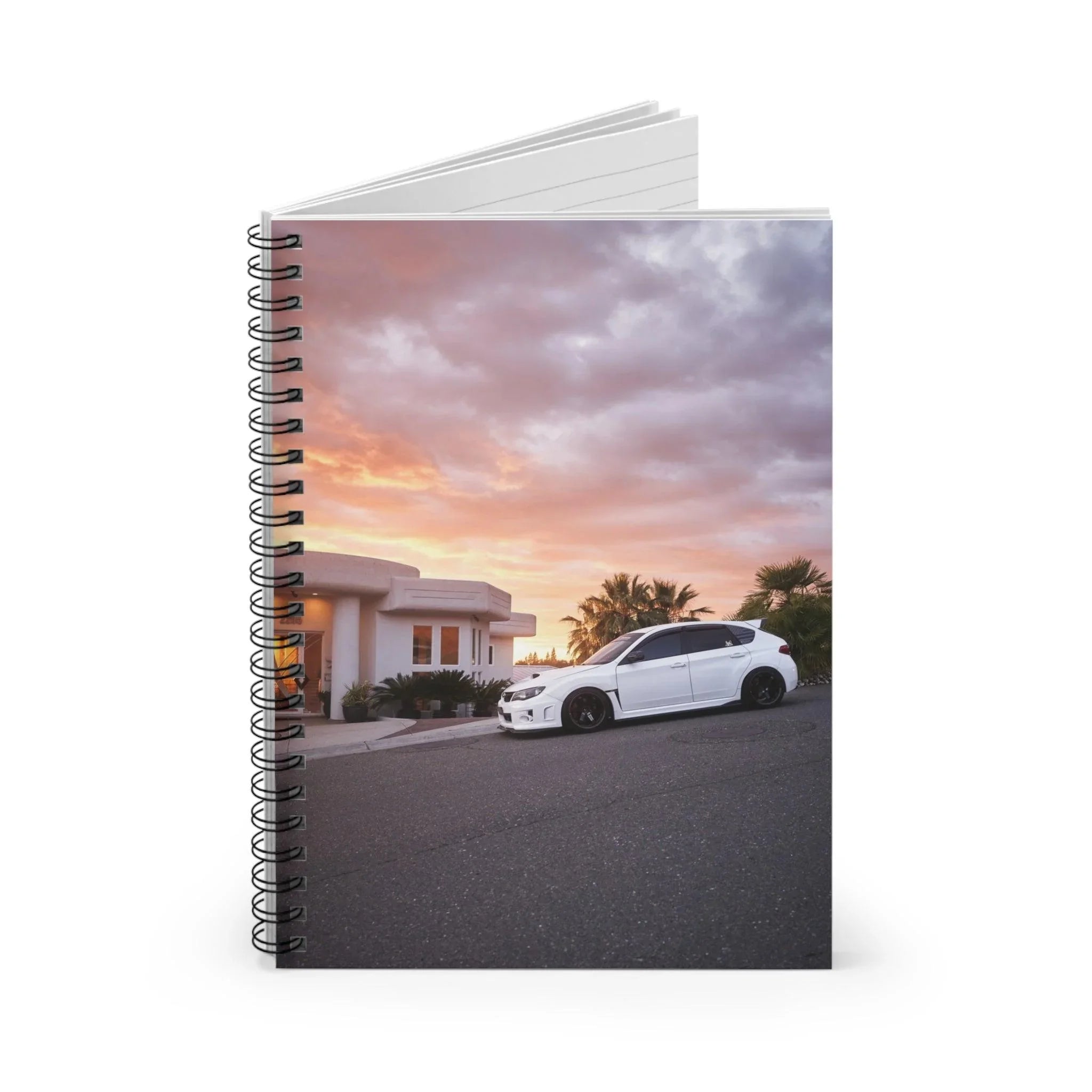 Subaru WRX STI Automotive Spiral Notebook #004 - Throttle Designs