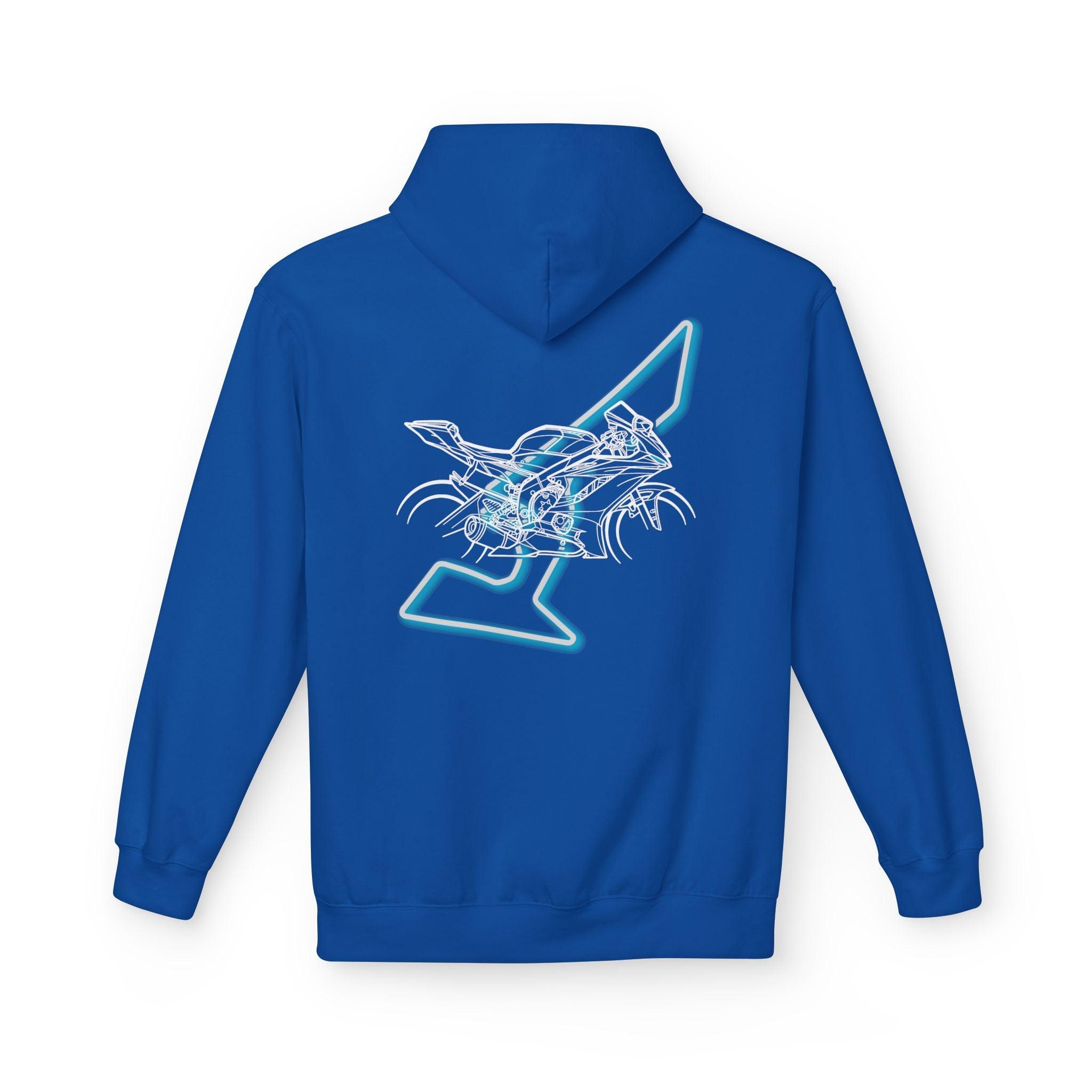 Yamaha R6 Circuit of the Americas Hoodie - Stylish Comfort for Racers