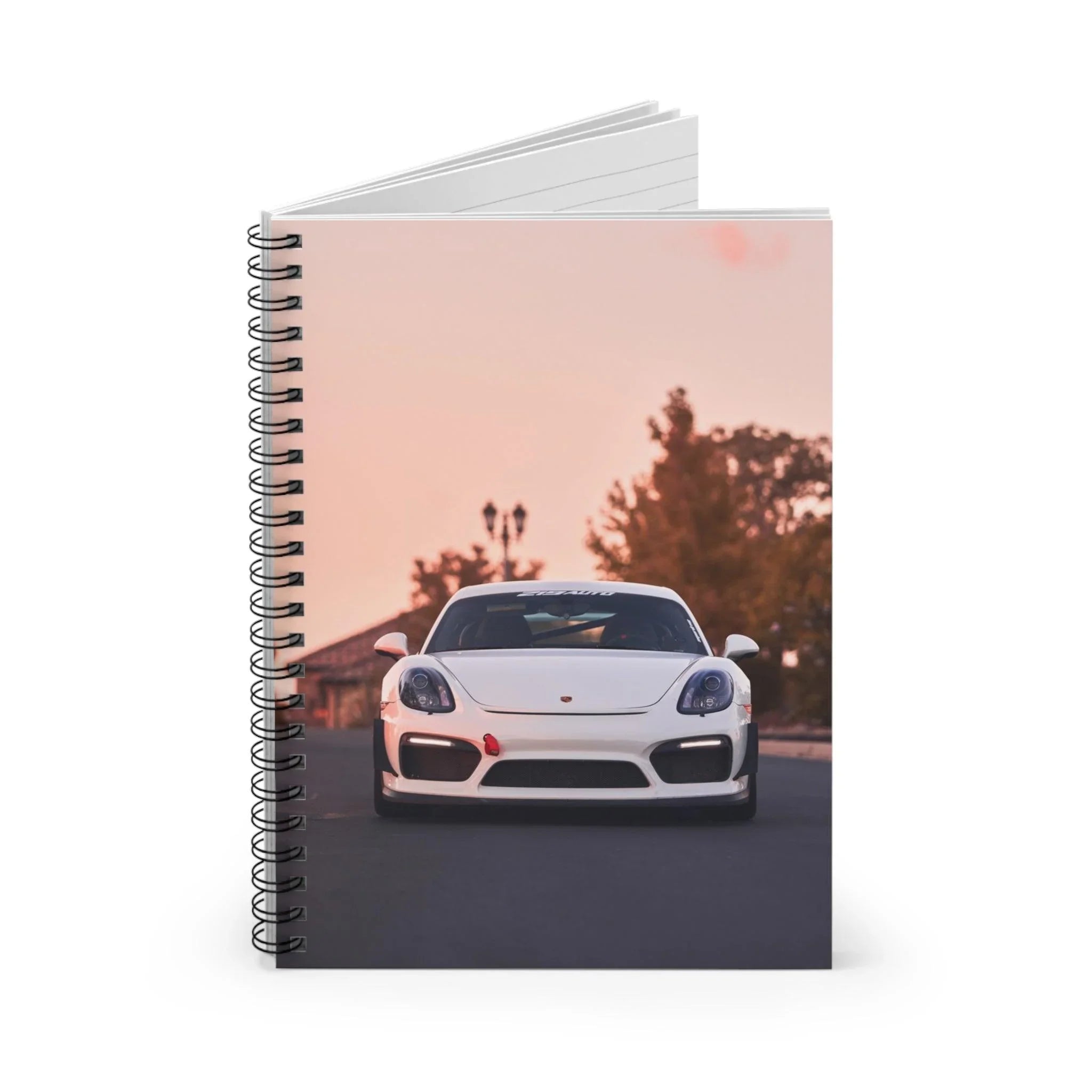 Porsche GT4 Automotive Spiral Notebook #002 - Throttle Designs