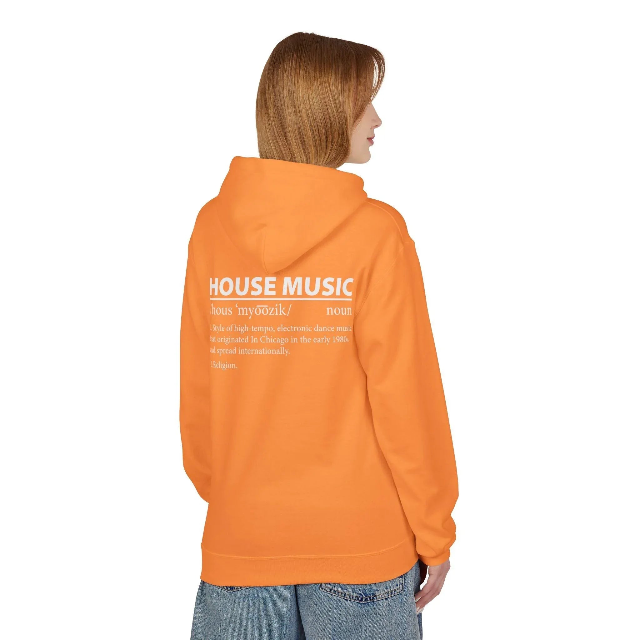 Ultimate House Music Fleece Hoodie for Comfort and Style