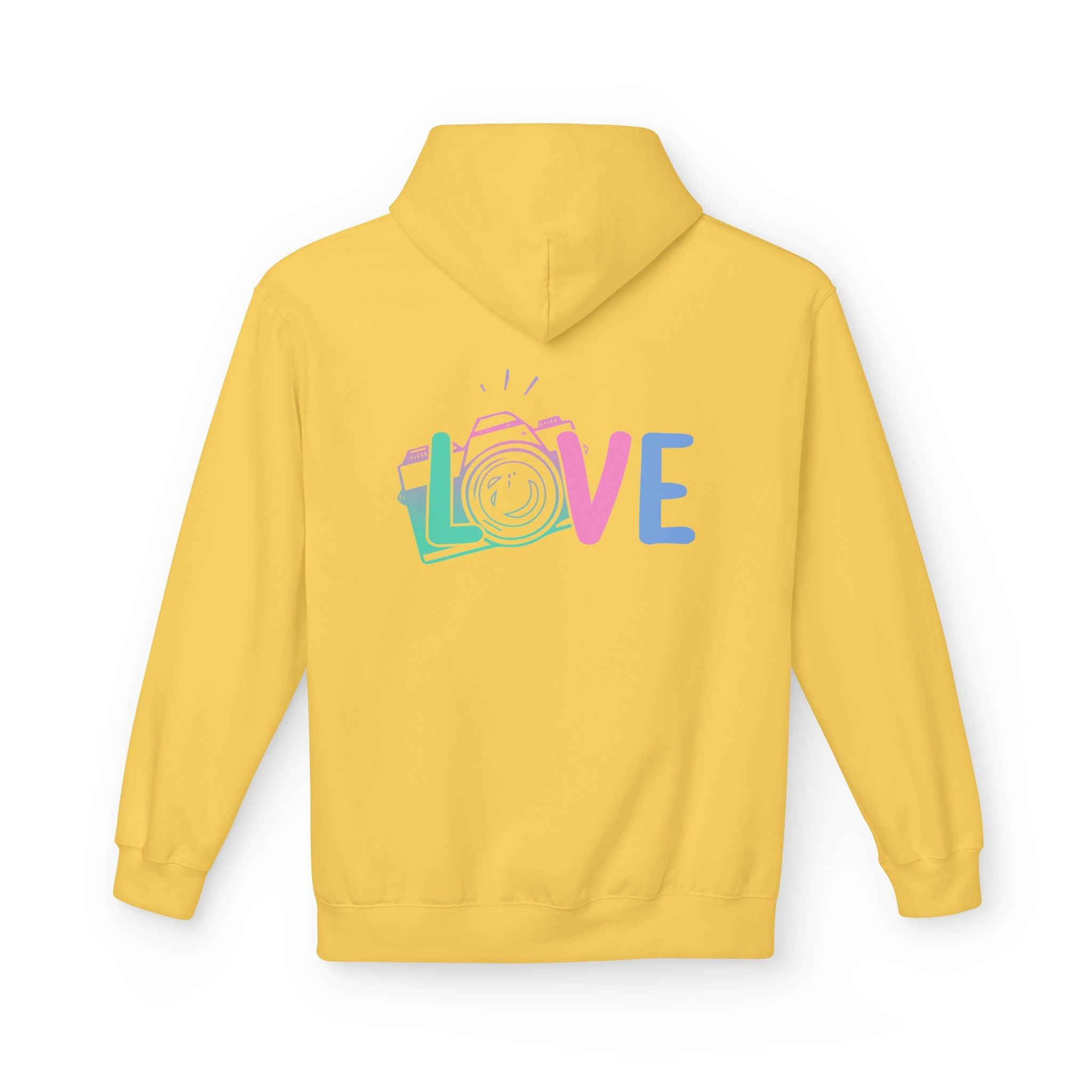 Cozy Love Photography Fleece Hoodie for Stylish Comfort