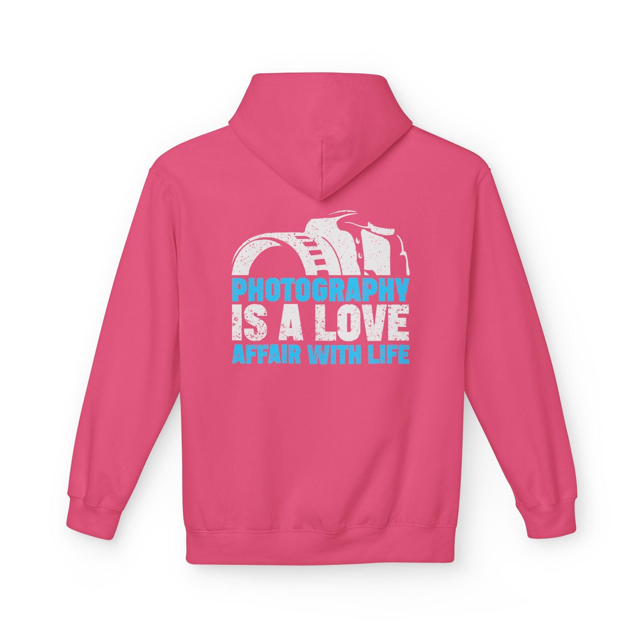 Cozy Fleece Hoodie for Photography Lovers: Embrace Life's Moments in Style