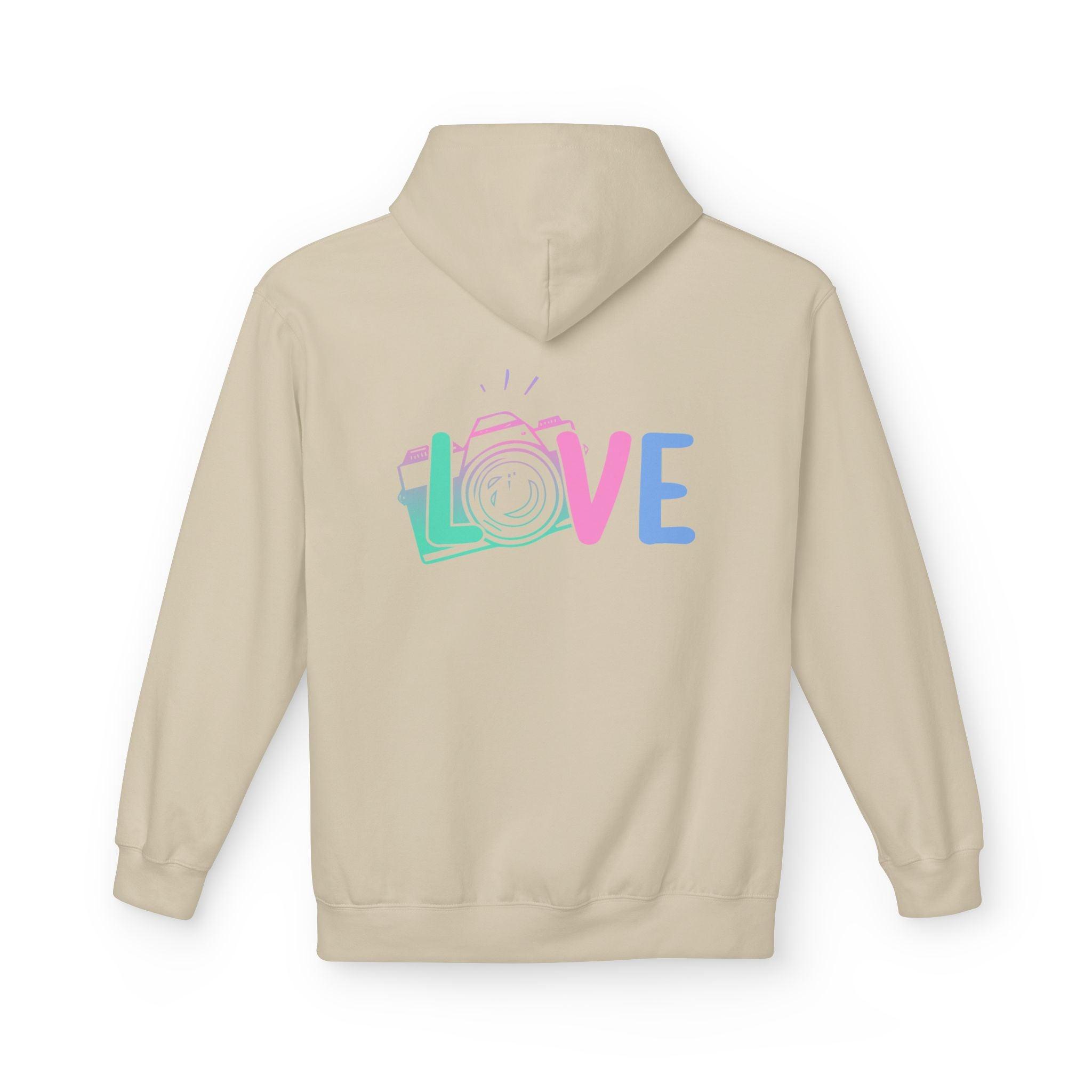 Cozy Love Photography Fleece Hoodie for Stylish Comfort