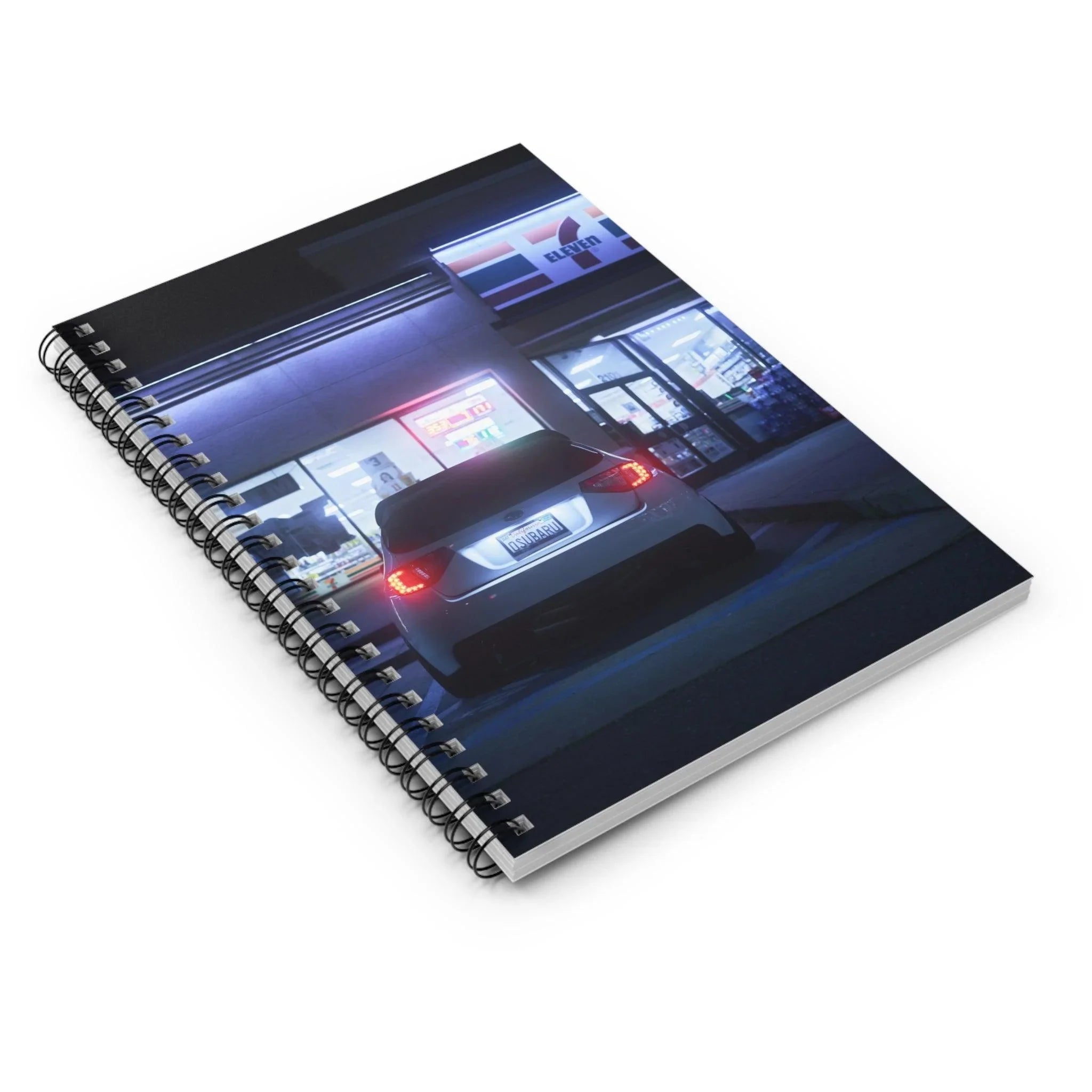 Subaru WRX STI Automotive Spiral Notebook #016 - Throttle Designs