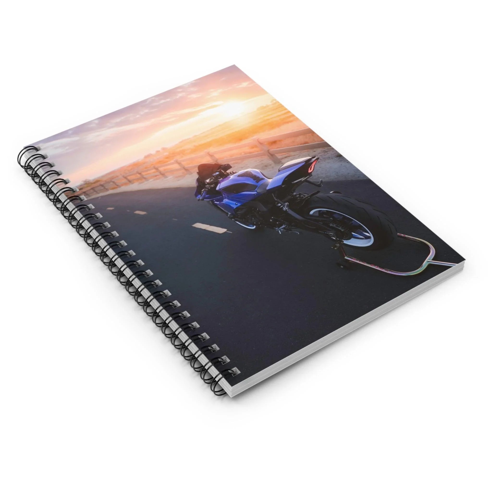 Yamaha R1 Motorcycle Spiral Notebook #005 - Throttle Designs
