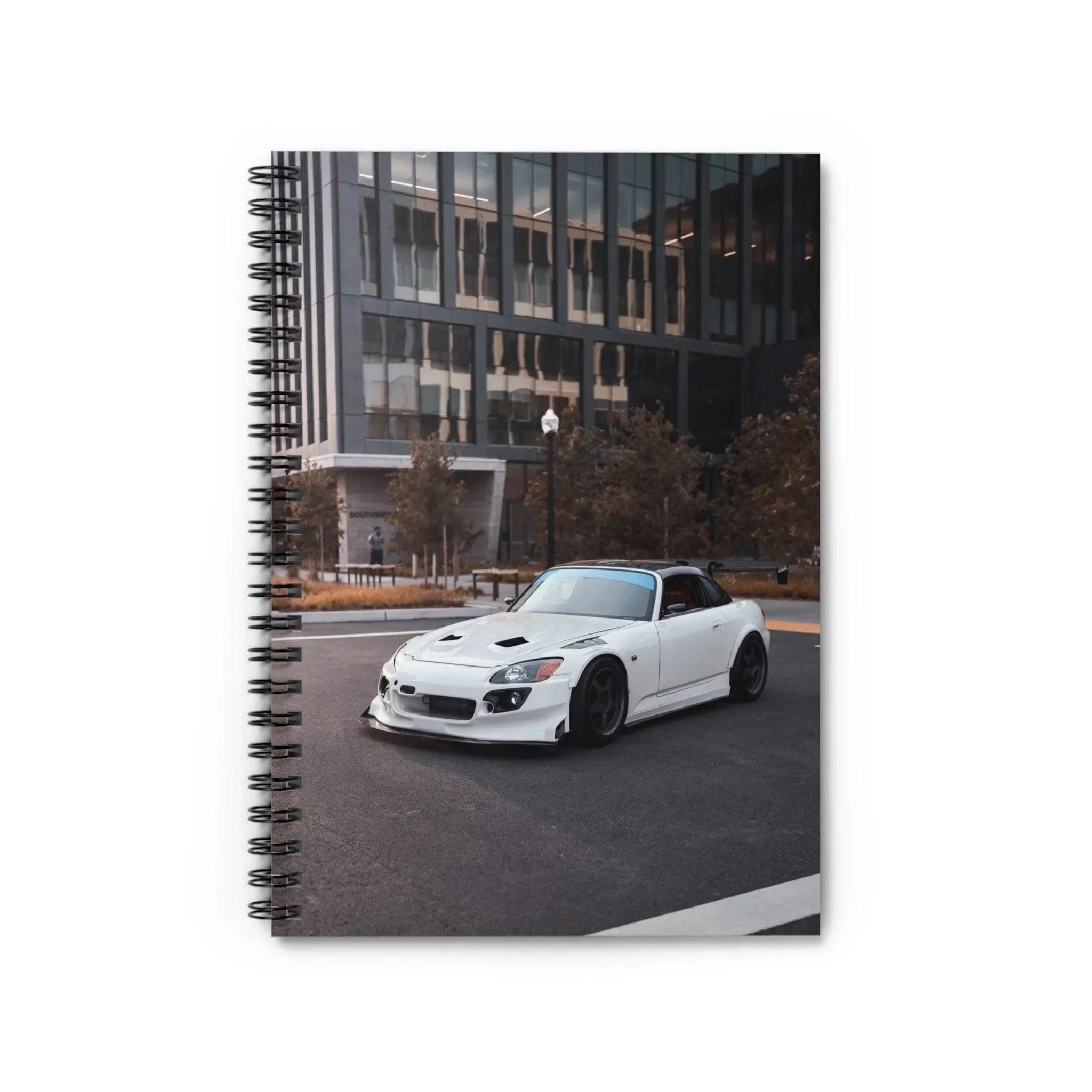 Honda S2000 Automotive Spiral Notebook #029 - Throttle Designs