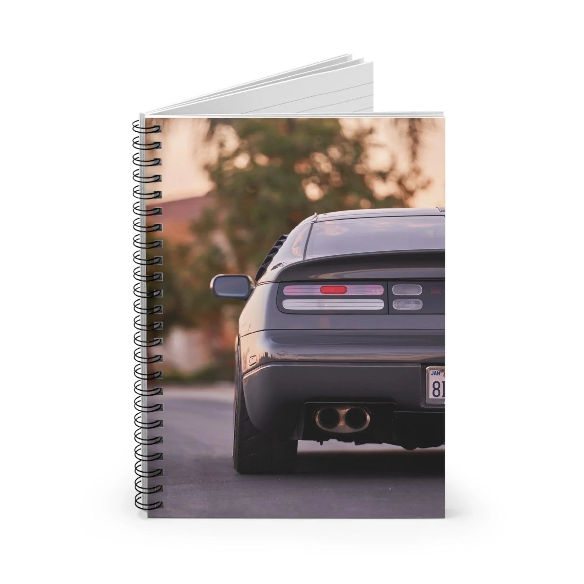 Nissan 300zx Automotive Spiral Notebook #001 - Throttle Designs