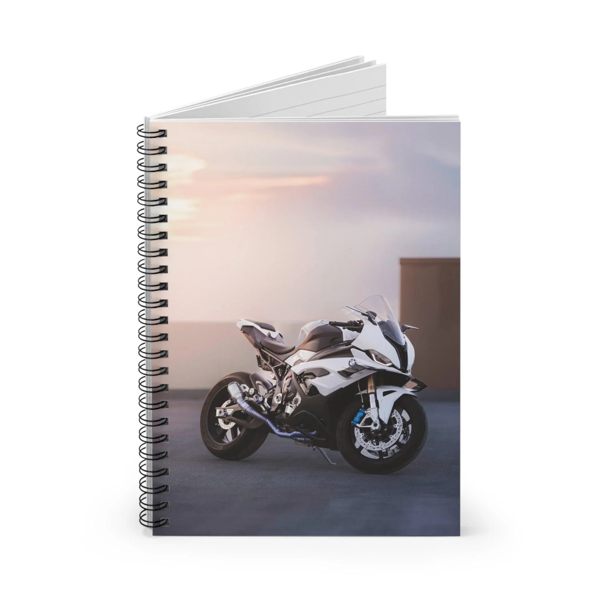 BMW S1000RR Motorcycle Spiral Notebook #062 - Throttle Designs