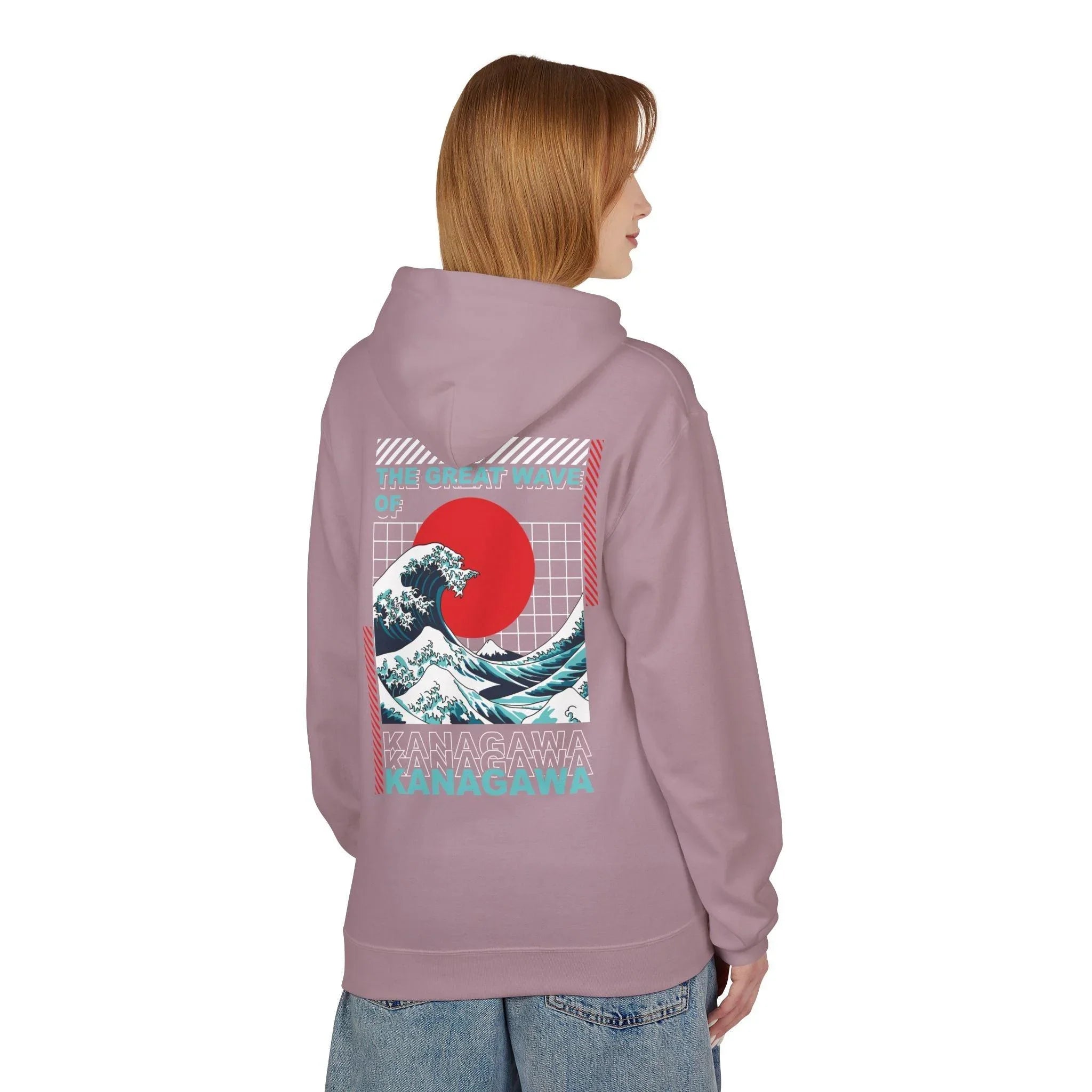 Ultimate Kanagawa Wave Fleece Hoodie: Stylish Japanese Streetwear Comfort