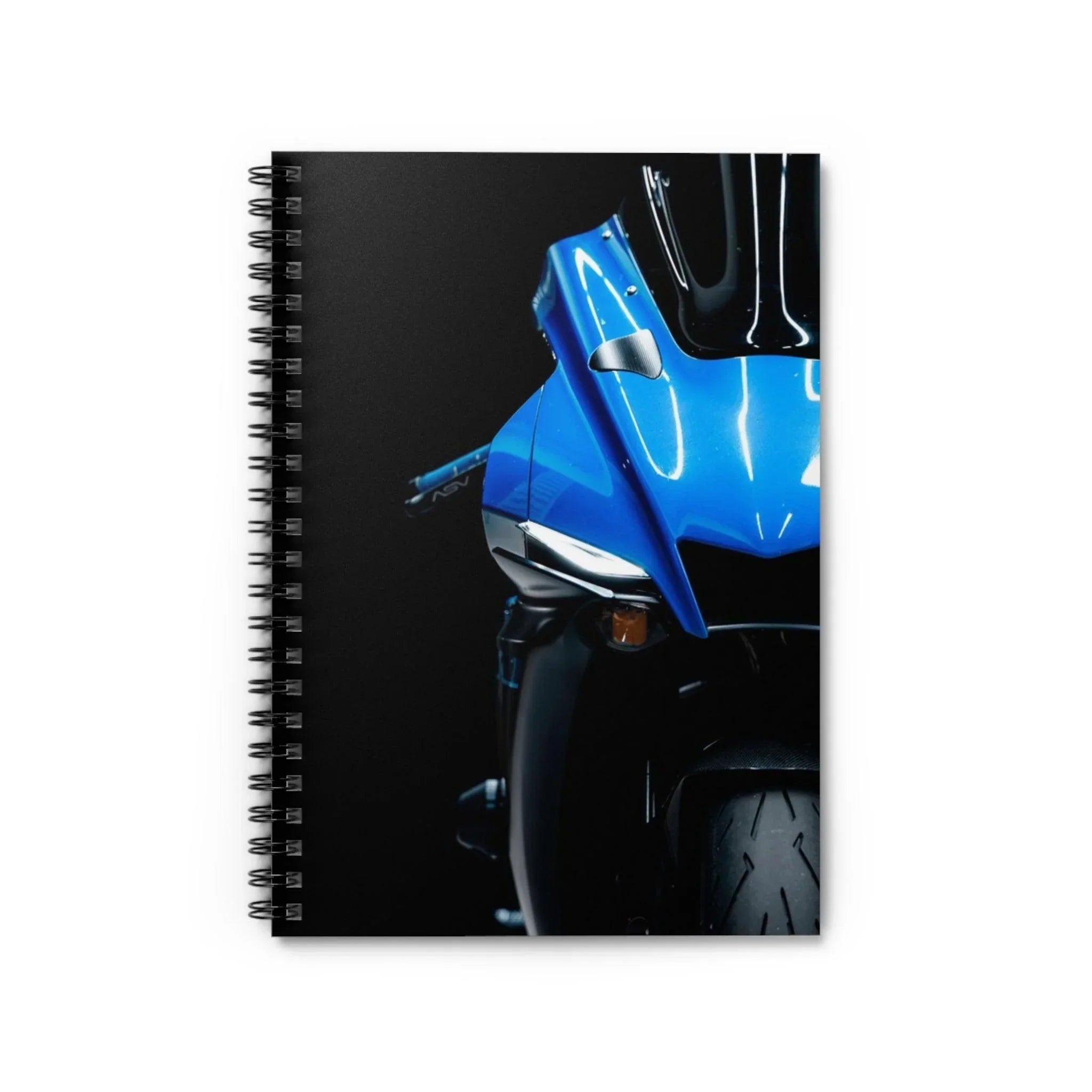 Yamaha R1 Motorcycle Spiral Notebook #022 - Throttle Designs