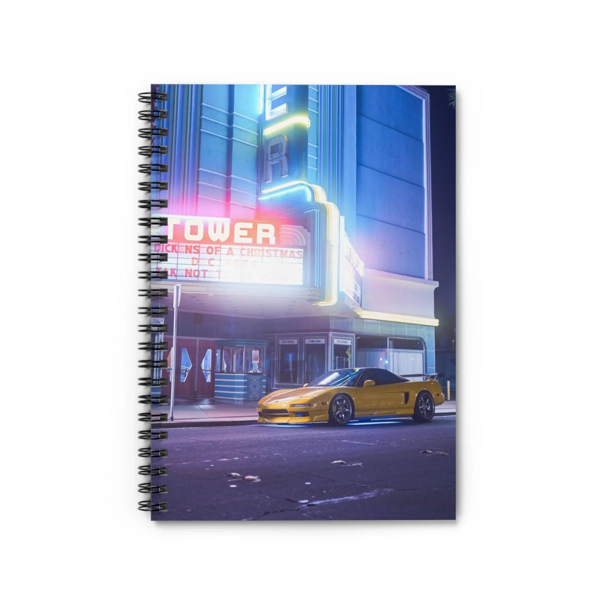 Acura NSX Automotive Spiral Notebook #005 - Throttle Designs
