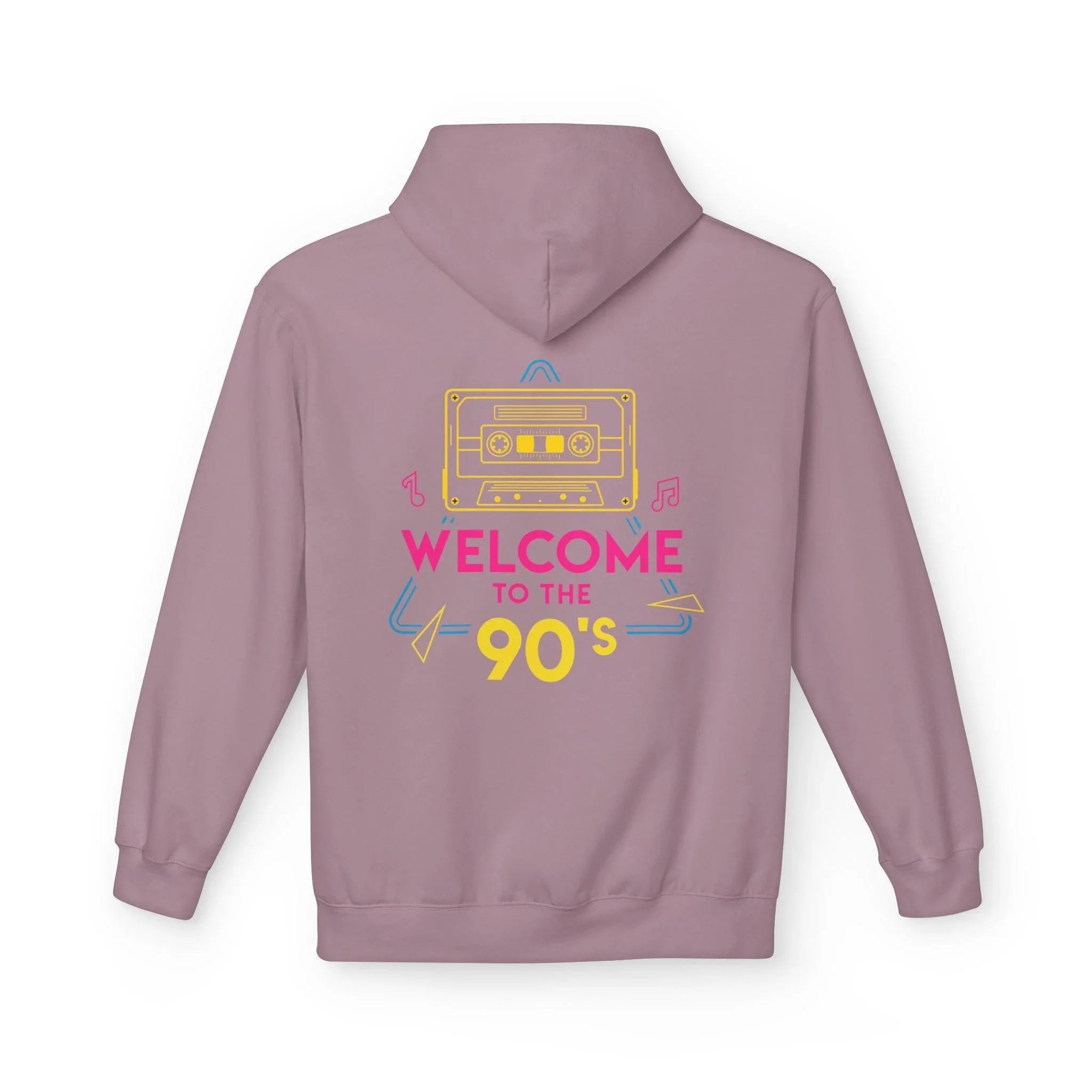 Nostalgic 90's Vibes Premium Fleece Hoodie for Ultimate Comfort