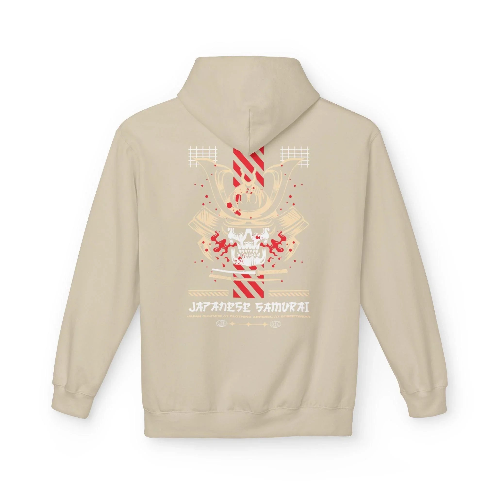 Ultimate Samurai Streetwear Fleece Hoodie for Comfort and Style
