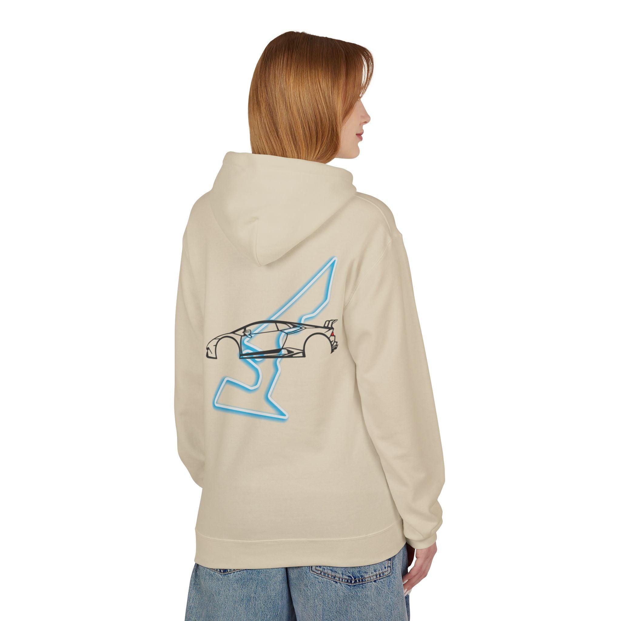 Circuit Of The Americas Huracan Performante Fleece Hoodie