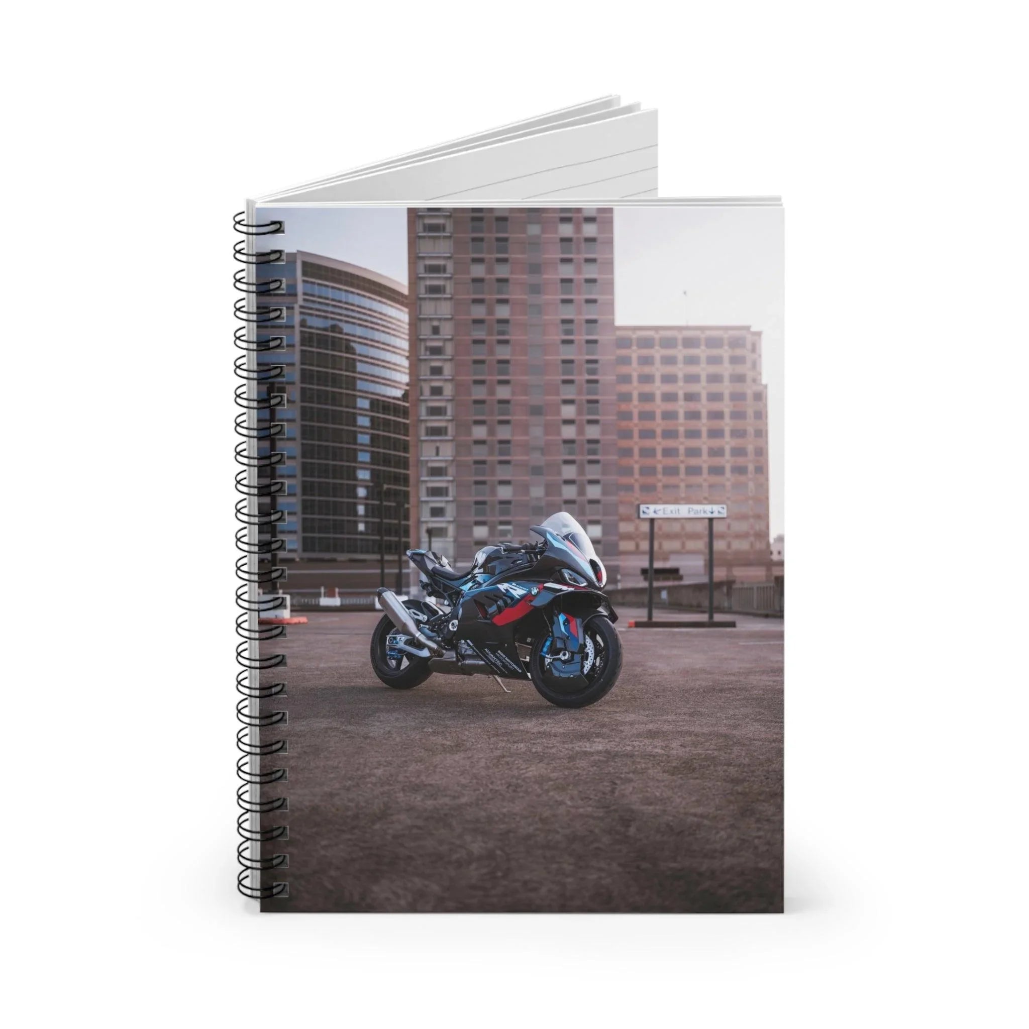 BMW M1000RR Motorcycle Spiral Notebook #010 - Throttle Designs
