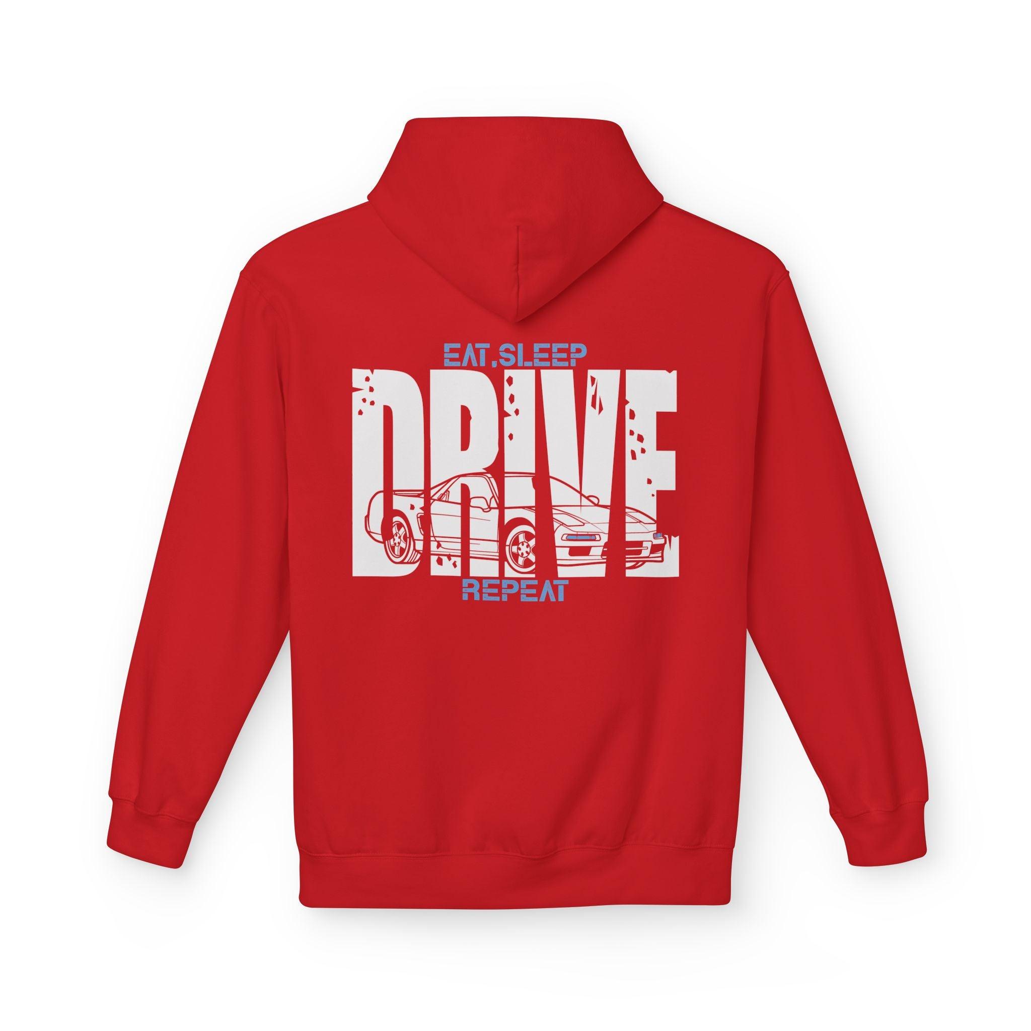 Acura NSX DRIVE Fleece Hoodie - Comfort Meets Style for Car Enthusiasts