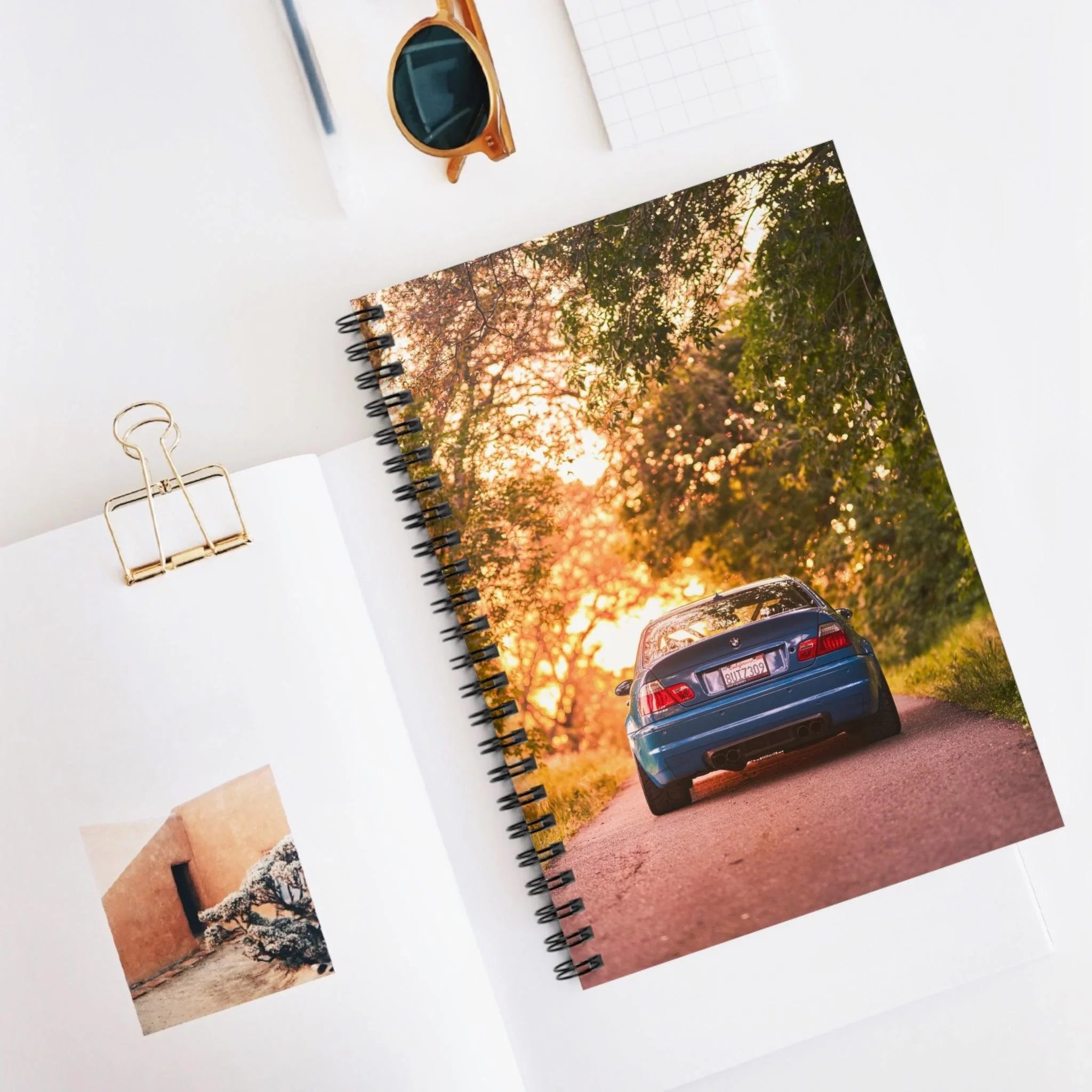 BMW E46 M3 Automotive Spiral Notebook #015 - Throttle Designs