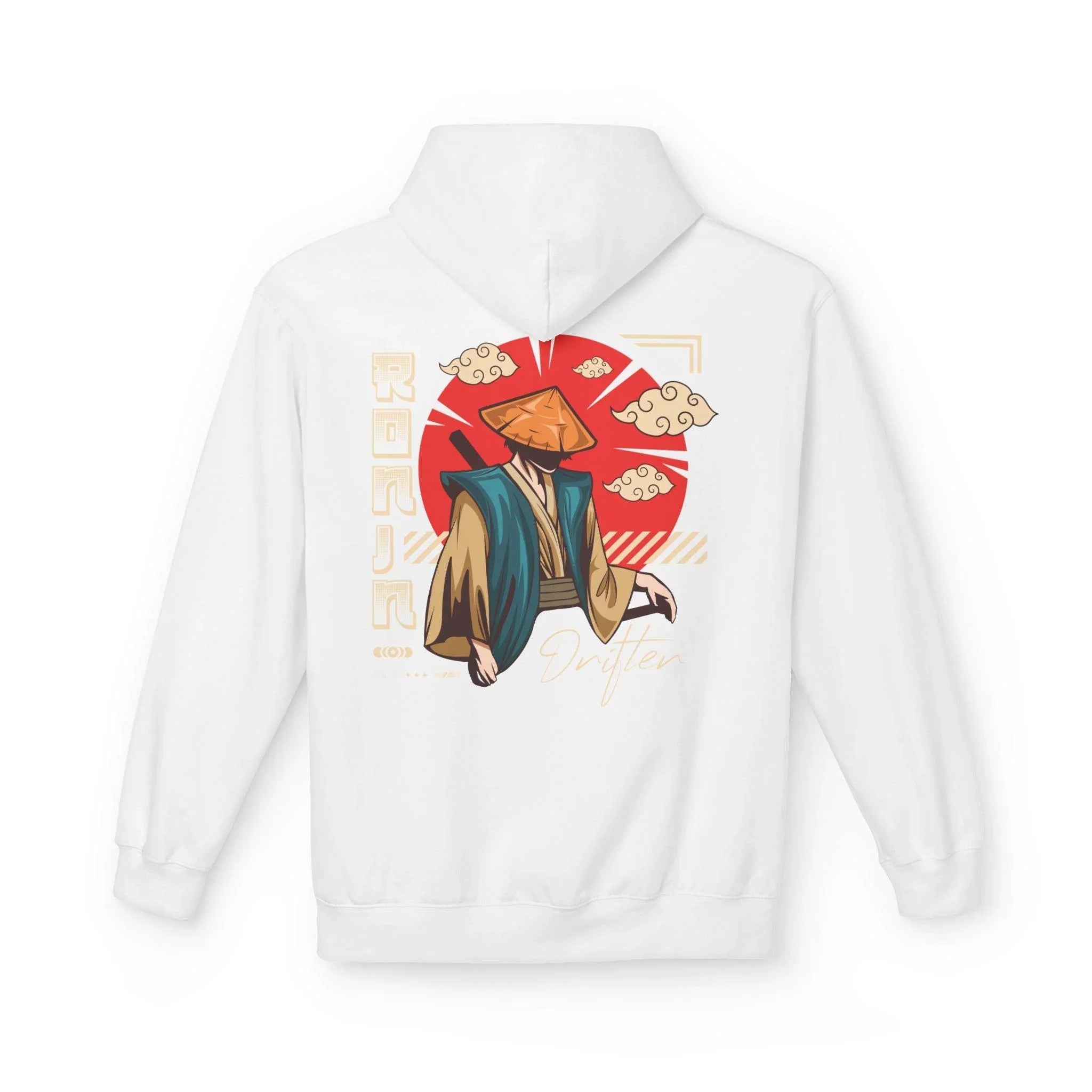 Ultimate Ronin Drifter Japanese Streetwear Fleece Hoodie for Trendsetters