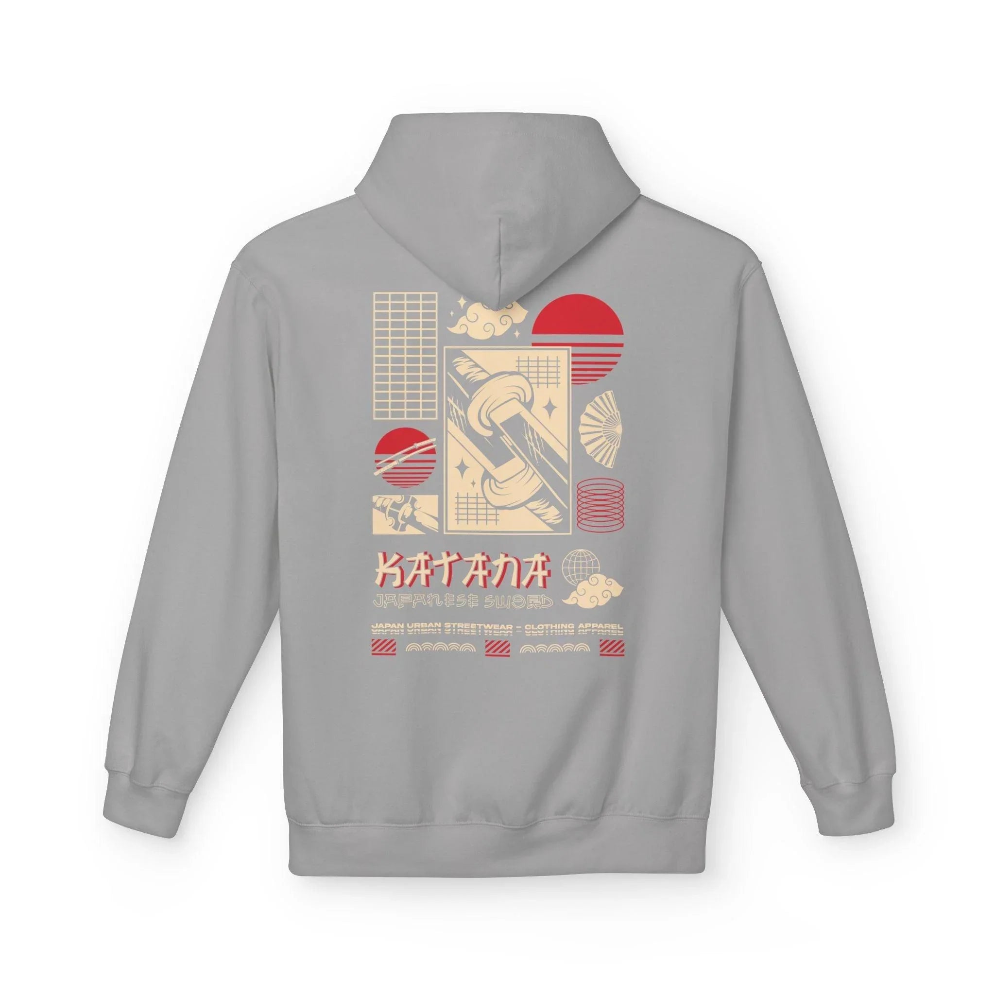 Ultimate "Katana" Japanese Fleece Hoodie for Stylish Streetwear Enthusiasts