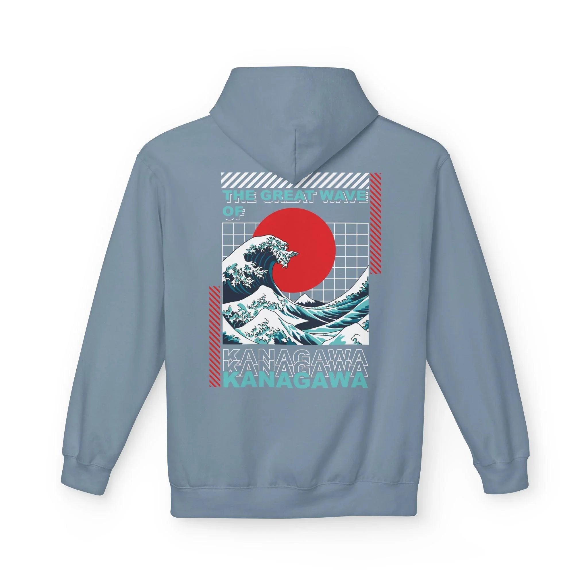 Ultimate Kanagawa Wave Fleece Hoodie: Stylish Japanese Streetwear Comfort