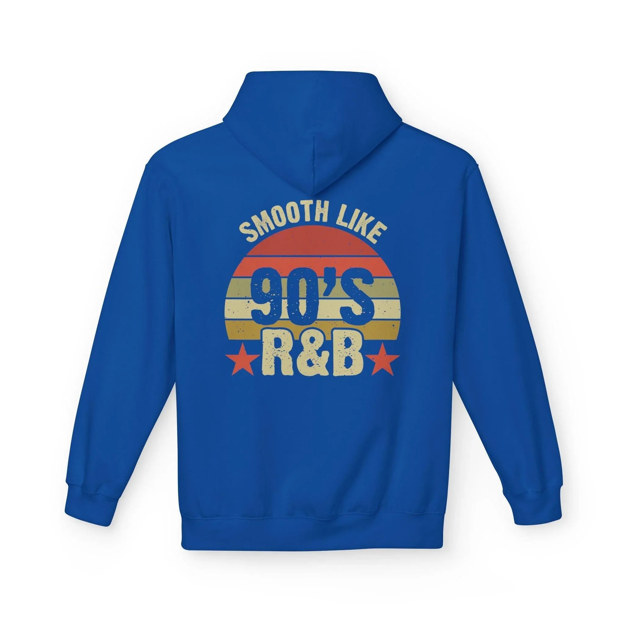 Retro Vibes Fleece Hoodie - Embrace the Comfort of 90's R&B Style