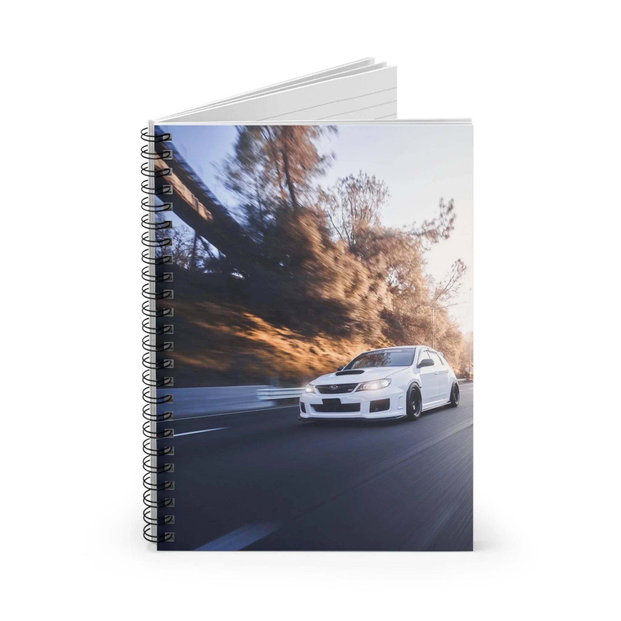 Subaru WRX STI Automotive Spiral Notebook #018 - Throttle Designs