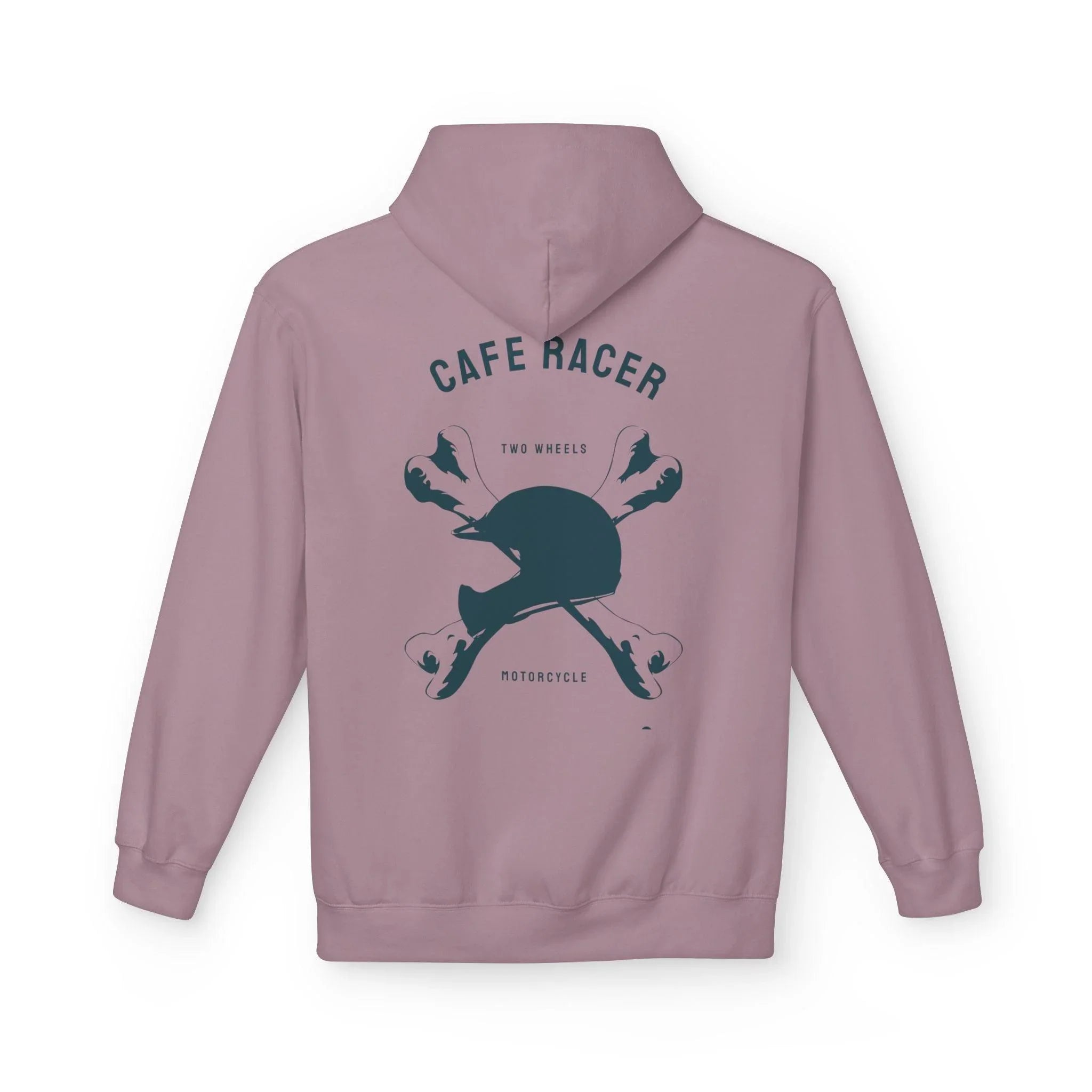 Ultimate Cafe Racer Fleece Hoodie - Embrace the Ride with "Never Stop Riding" Design