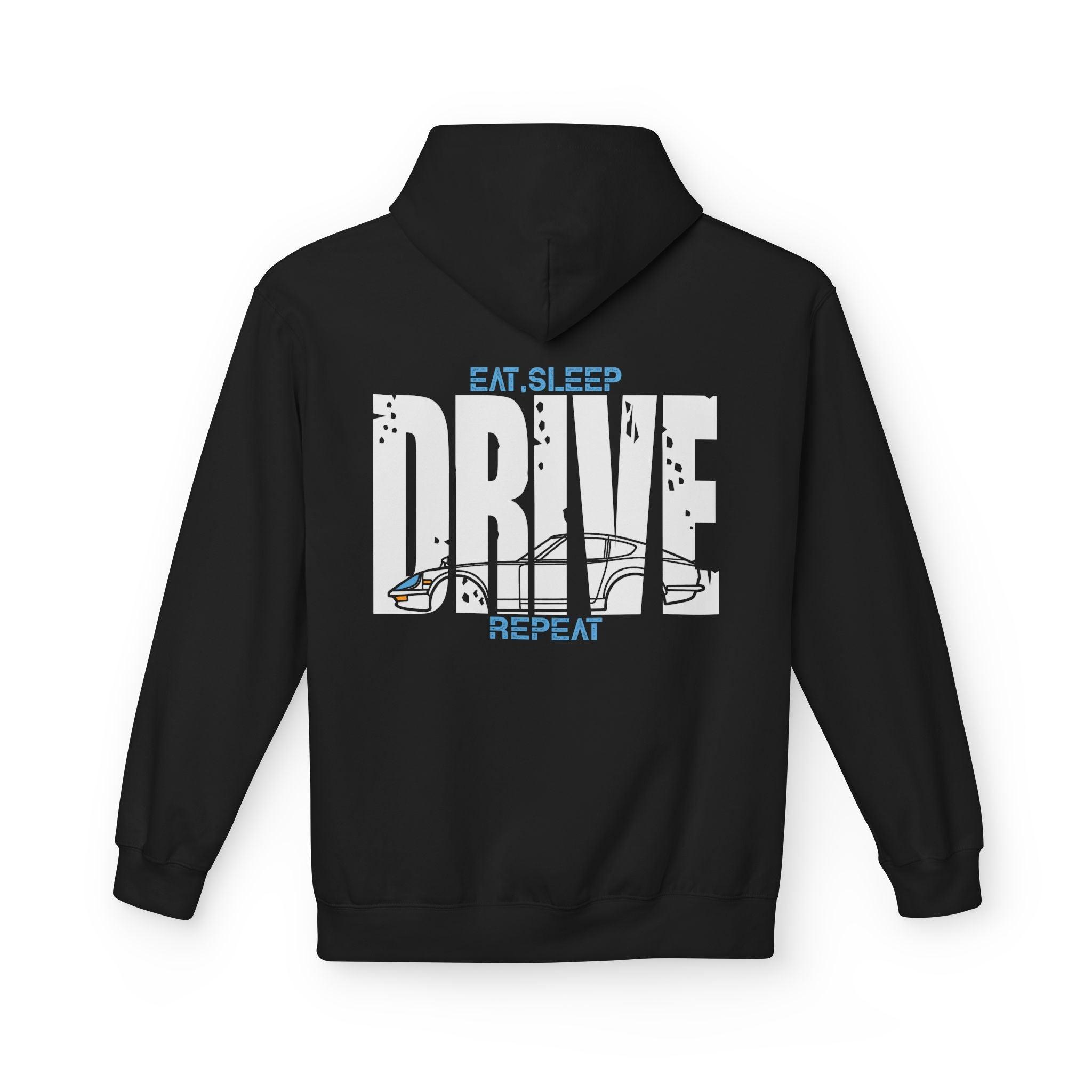 Nissan Fairlady 240Z DRIVE Fleece Hoodie - Style Meets Comfort