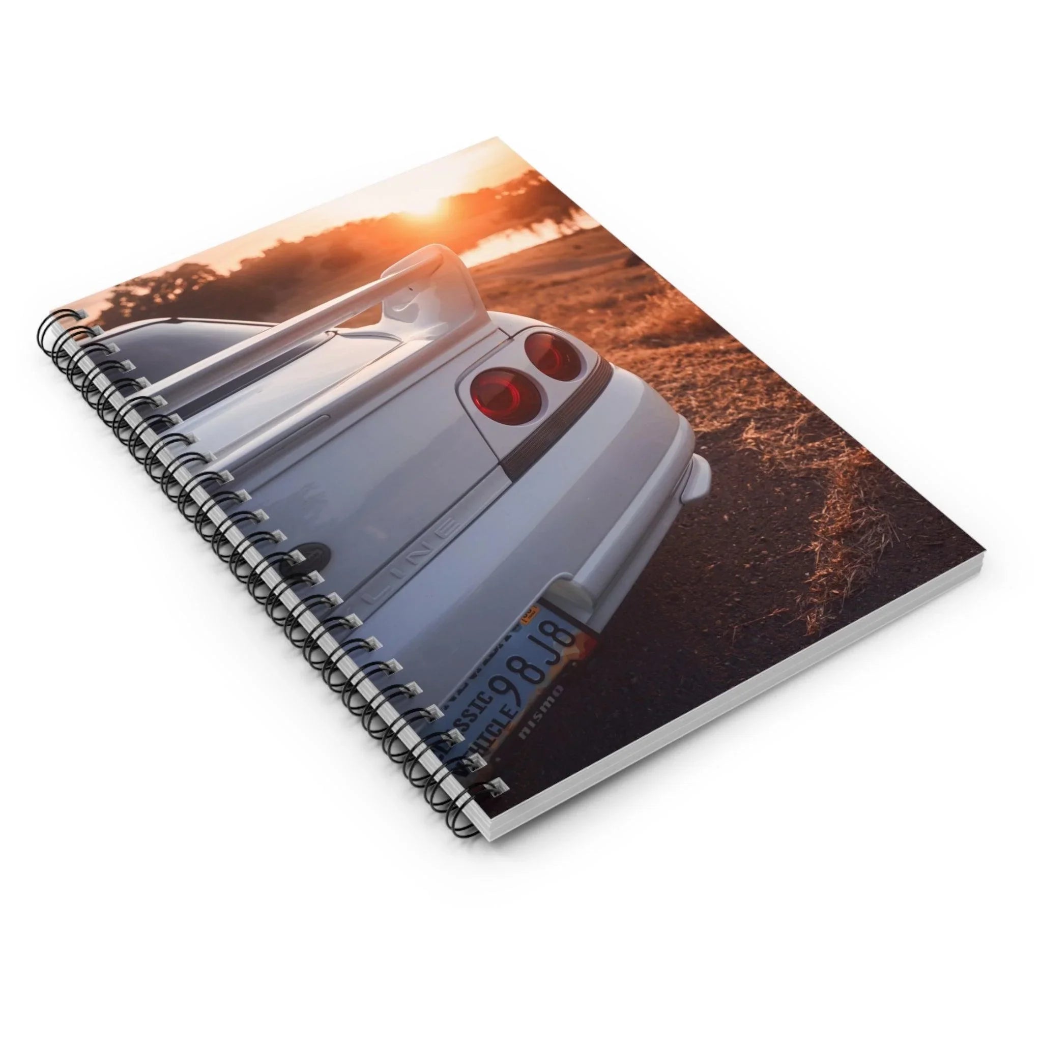 Nissan Skyline R33 GTS-T Automotive Spiral Notebook #005 - Throttle Designs