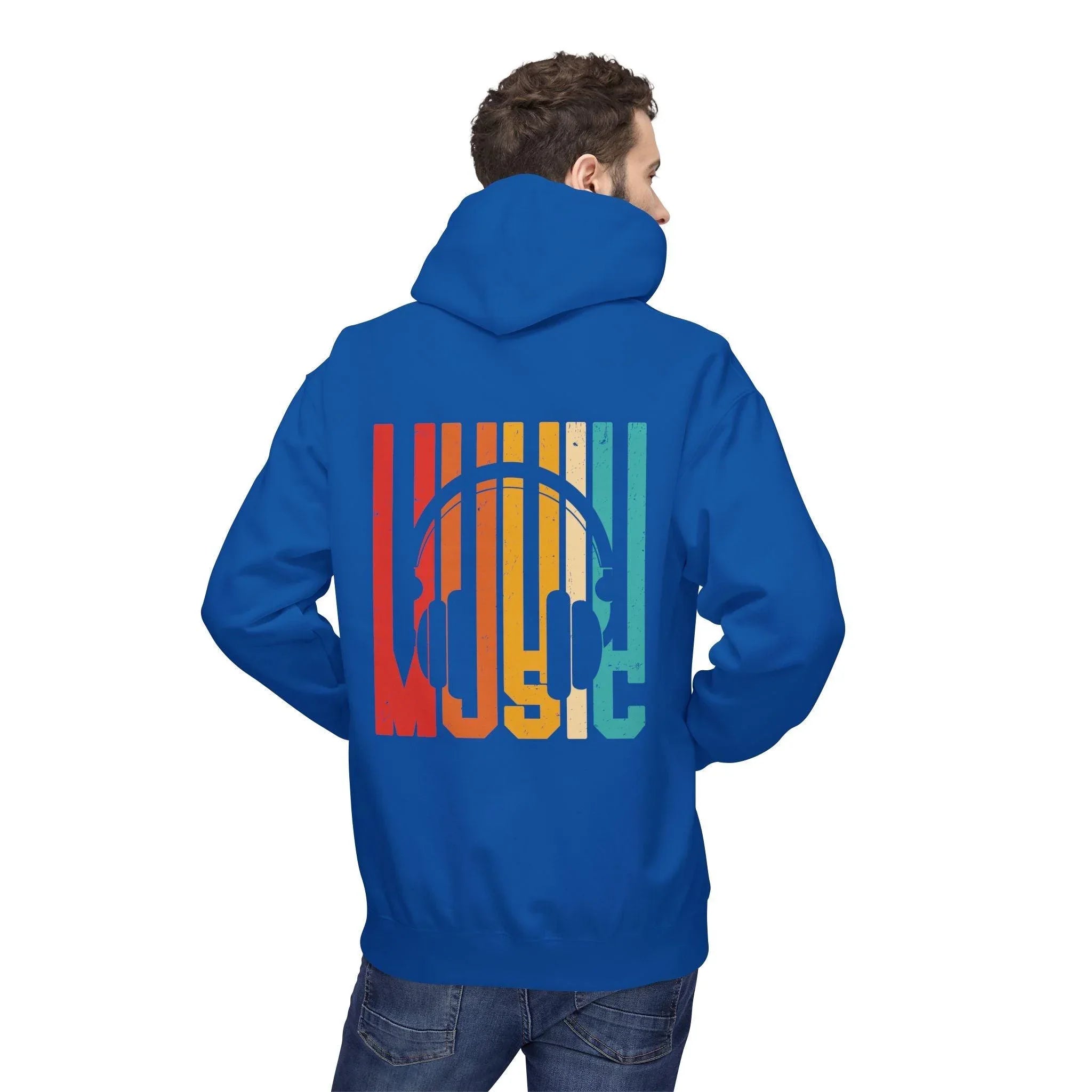 Stylish Music-Integrated Fleece Hoodie for Ultimate Comfort and Warmth